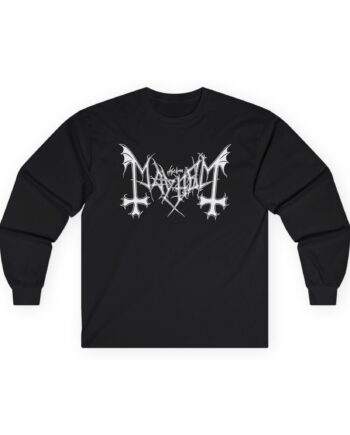 Mayhem Logo Unisex Ultra Cotton Long Sleeve Tee