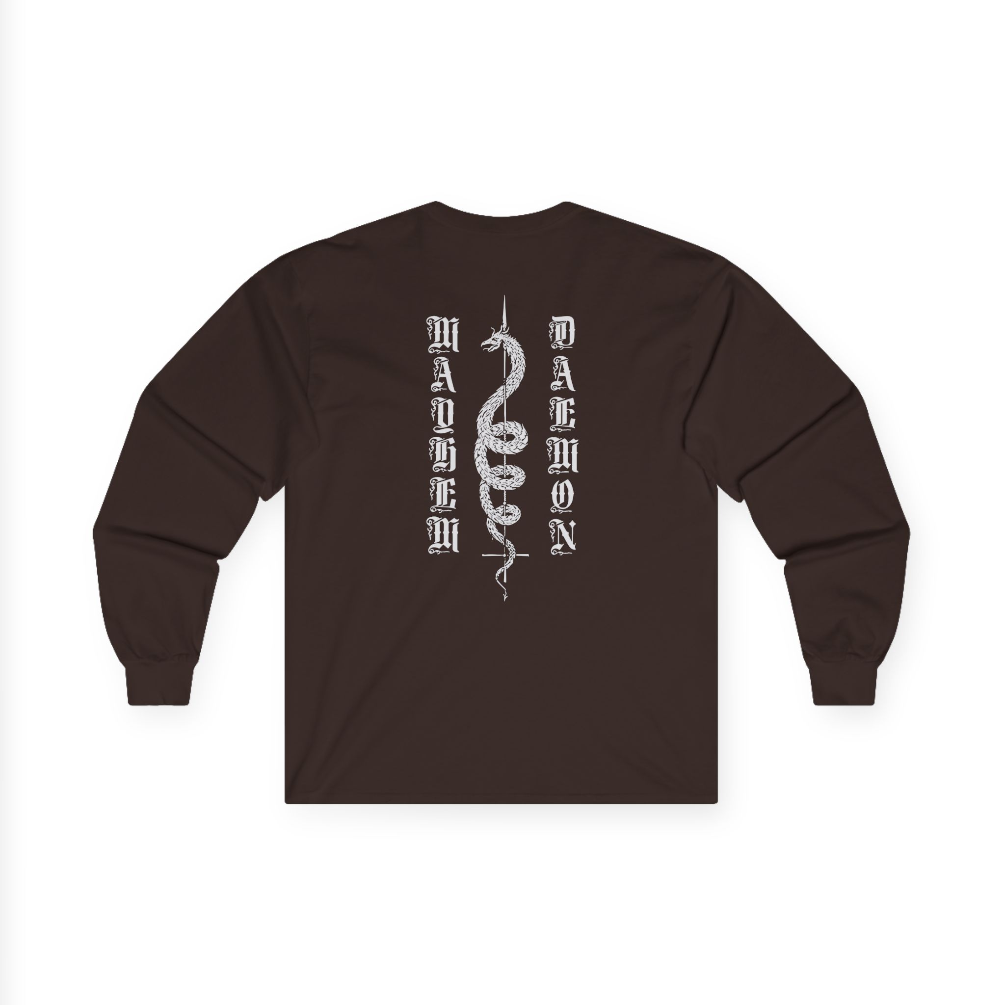 Mayhem Skull Snake Unisex Ultra Cotton Long Sleeve Tee