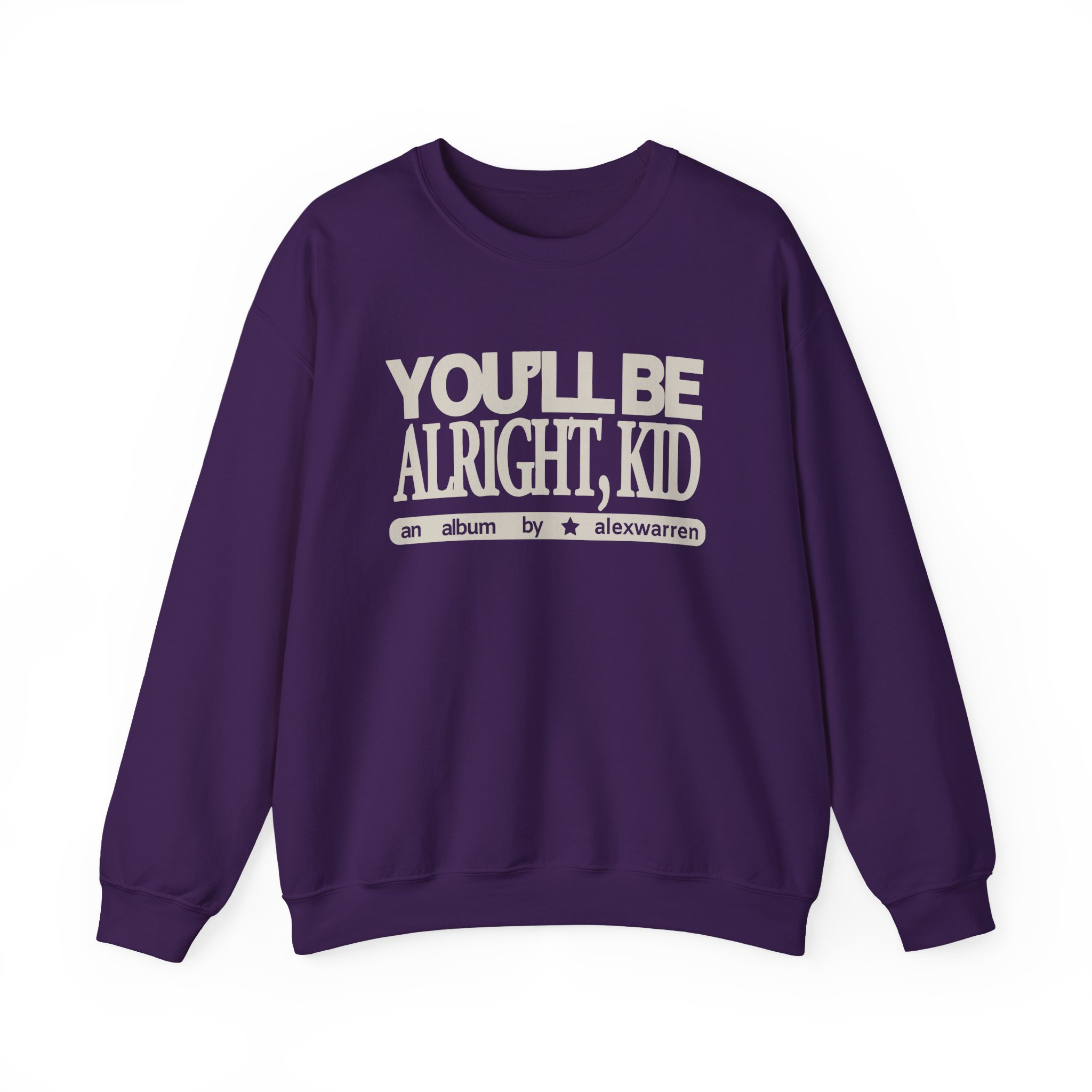 Alex Warren You’ll Be Alright Kid Unisex Heavy Blend™ Crewneck Sweatshirt