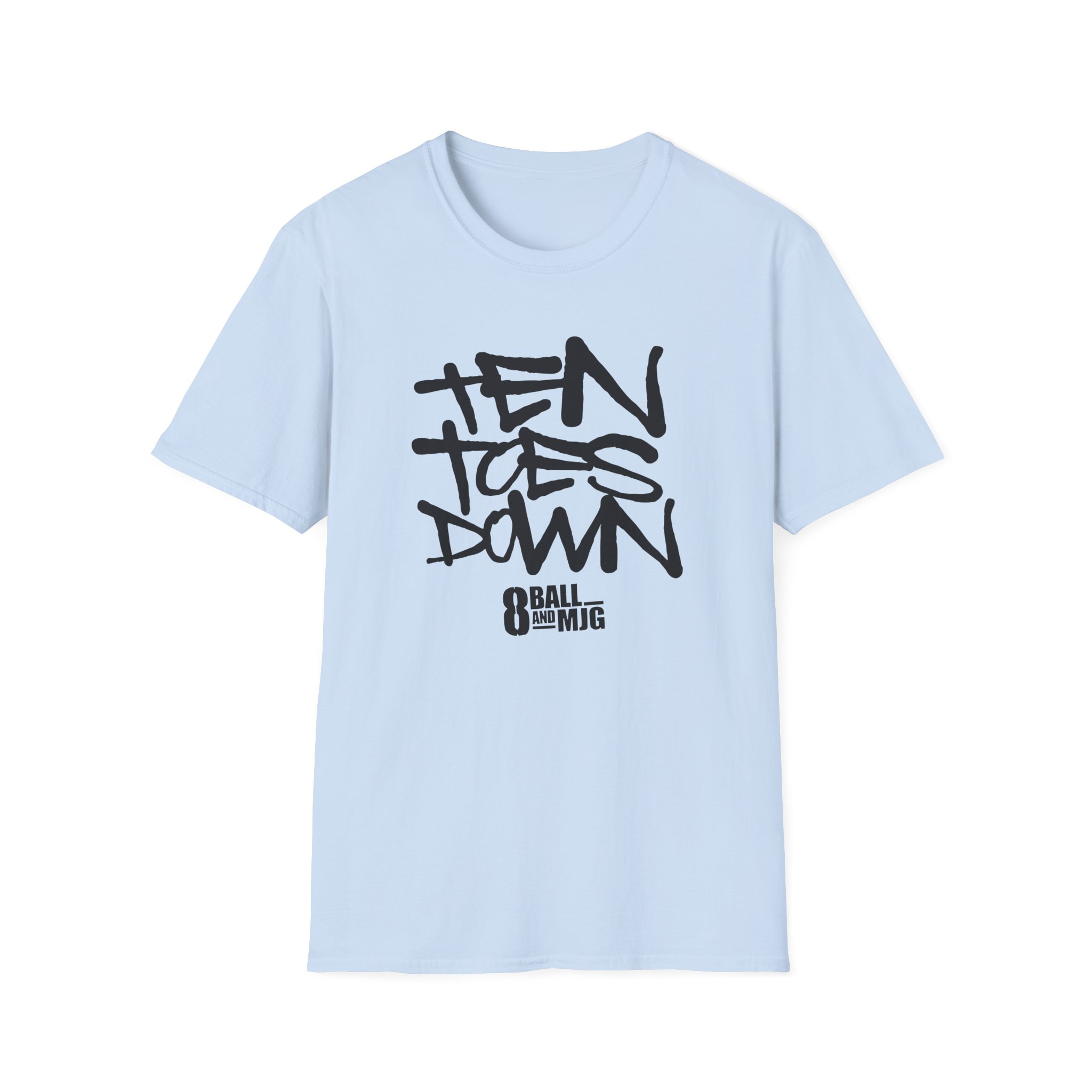 8ball Mjg Ten Toes Down Unisex Softstyle T-Shirt