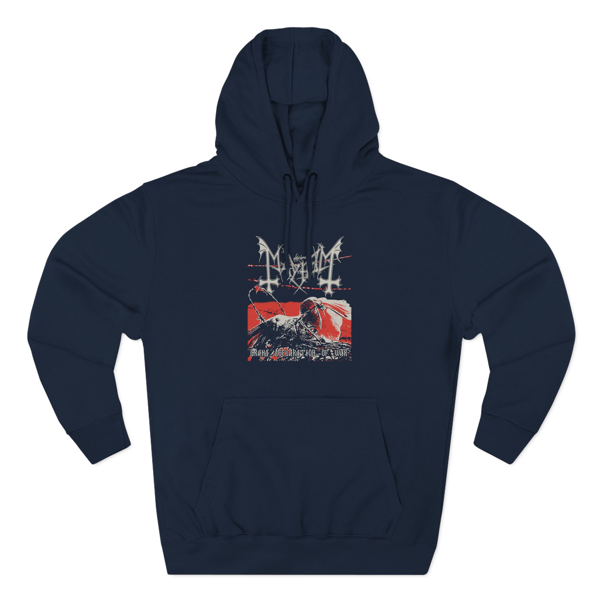 Mayhem Grand Declaration of War Three-Panel Fleece Hoodie