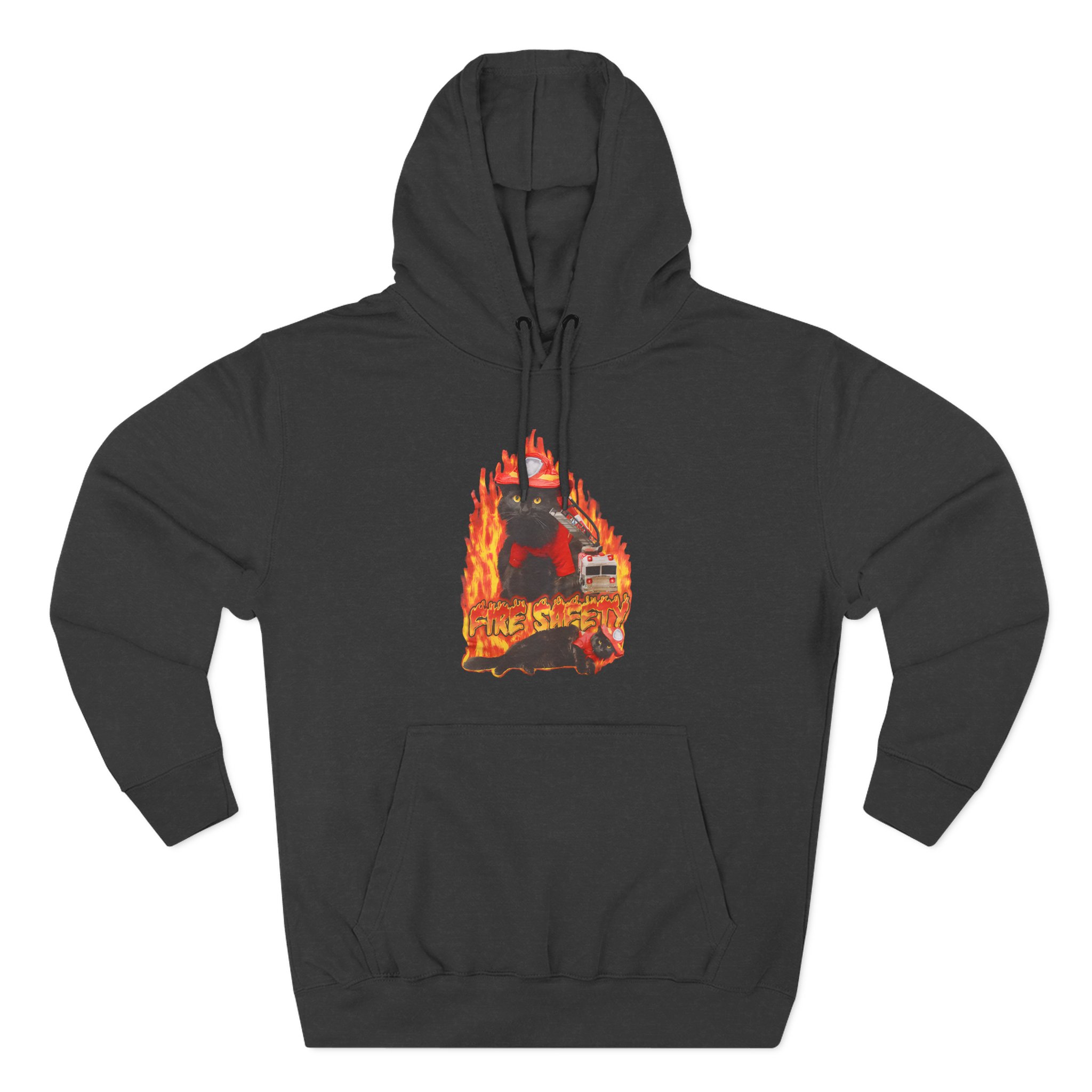 William Osman Fire Safety Three-Panel Fleece Hoodie