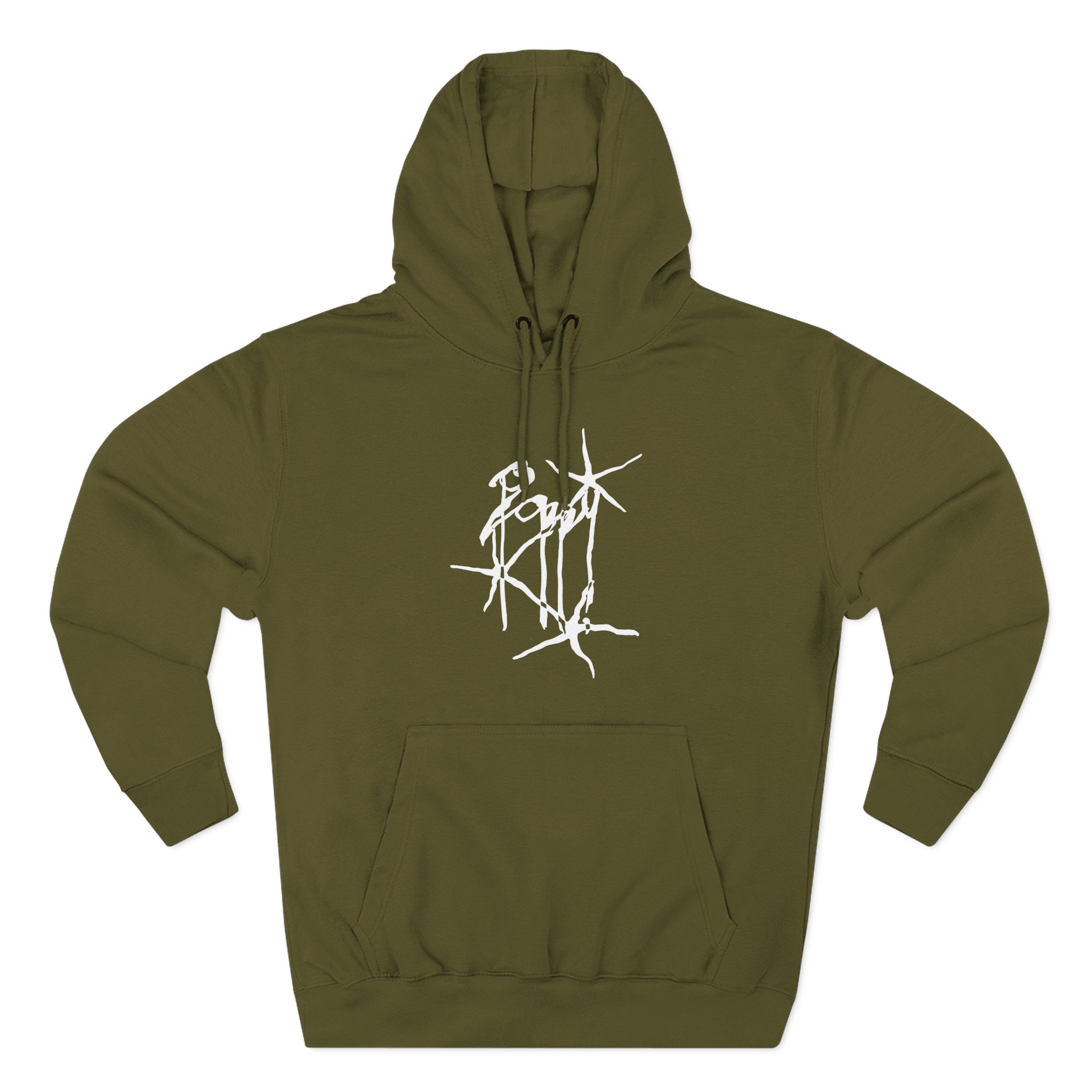 Poppy Three-Panel Fleece Hoodie