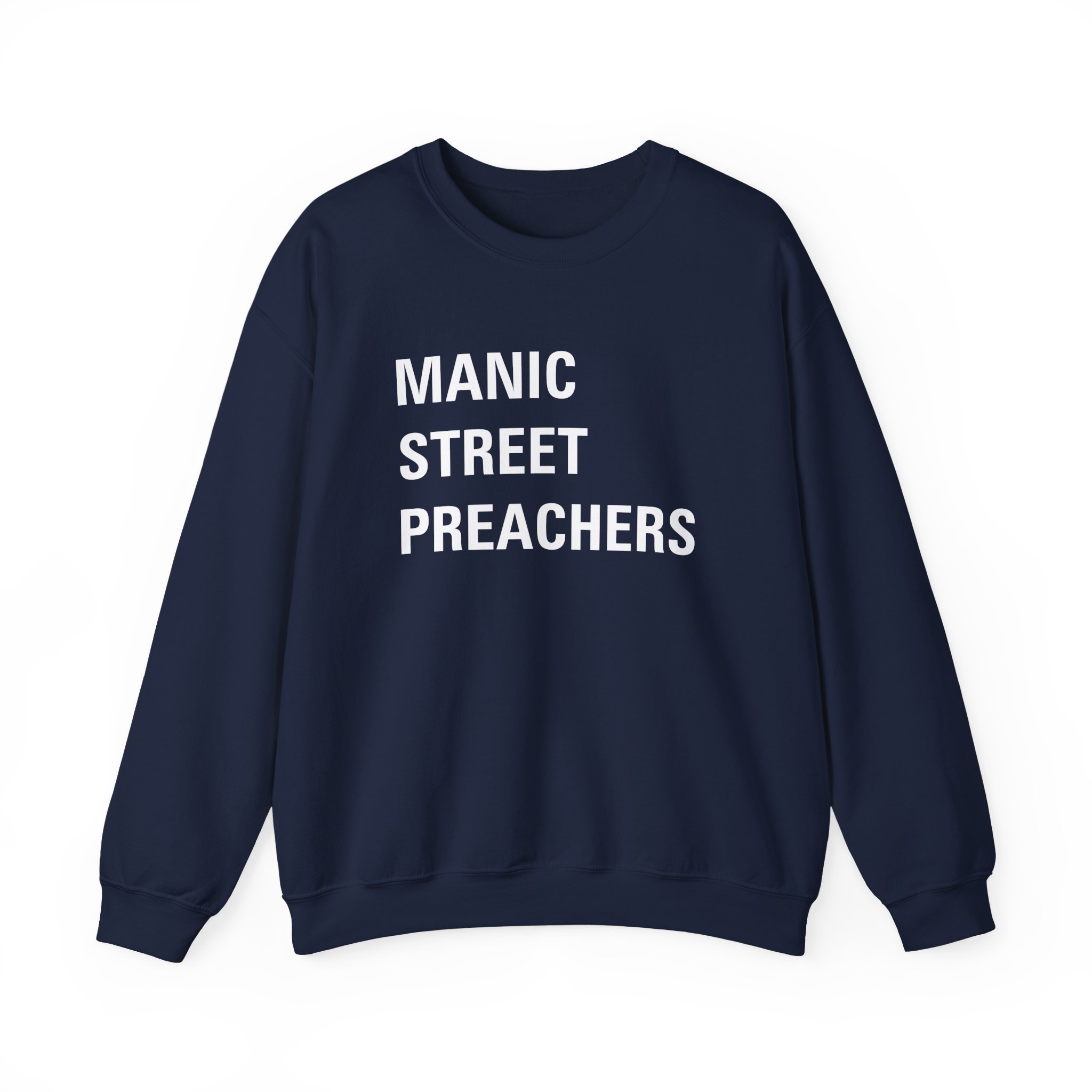 Manic Street Preachers Block Logo Unisex Heavy Blendâ„¢ Crewneck Sweatshirt