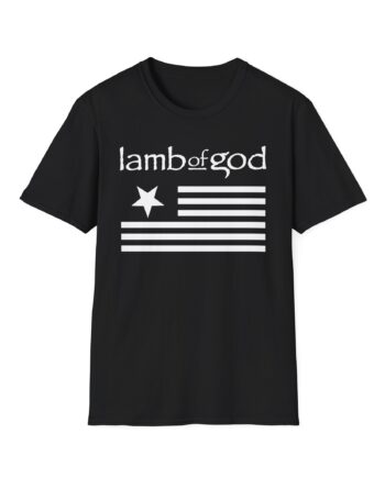 Lamb of God Flag Unisex Softstyle T-Shirt