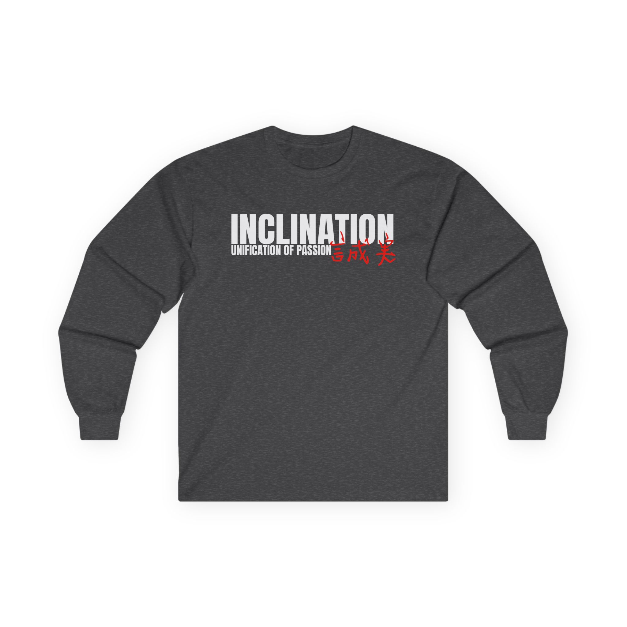 Inclination Straight Edge Unisex Ultra Cotton Long Sleeve Tee