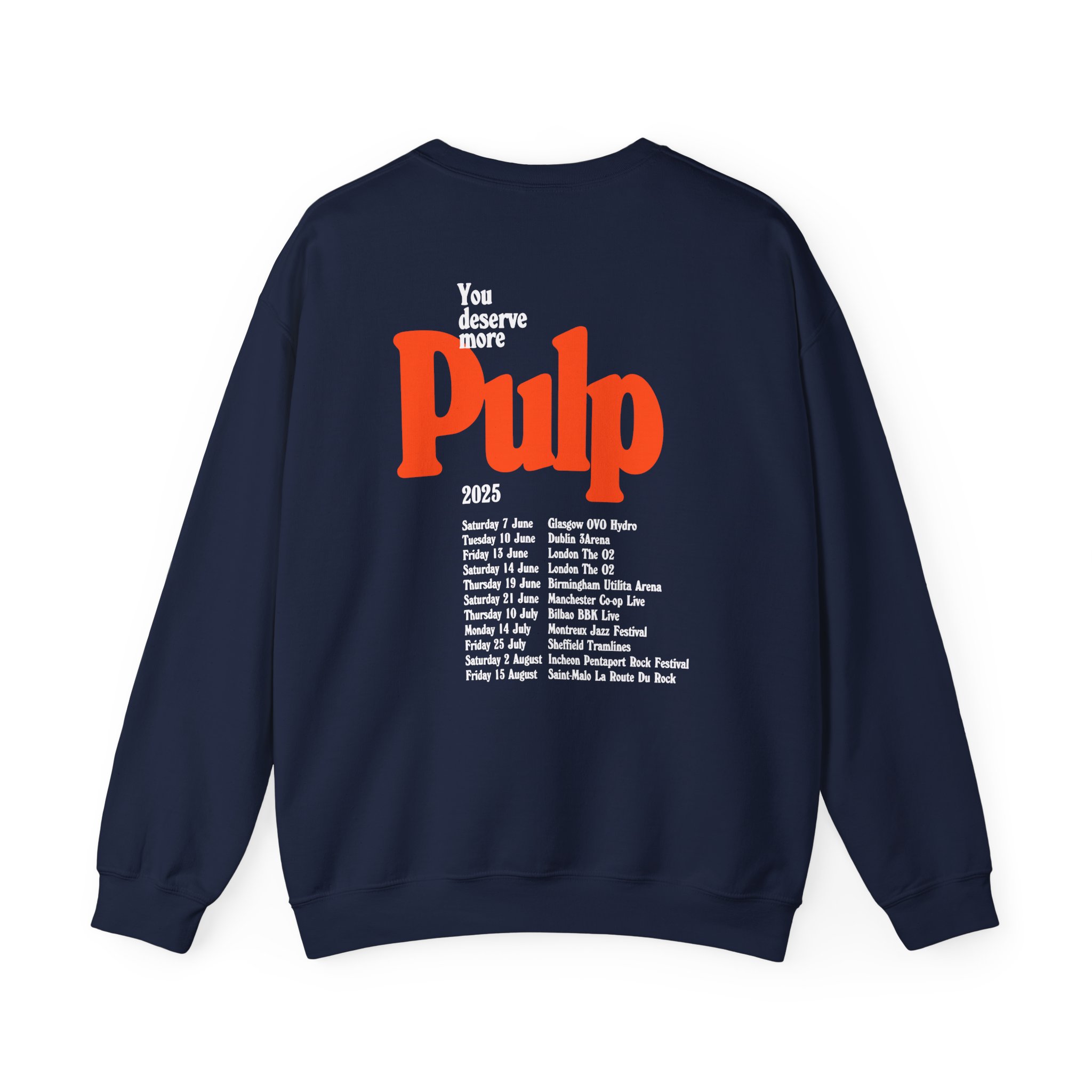 Pulp More 2025 Tour Unisex Heavy Blendâ„¢ Crewneck Sweatshirt