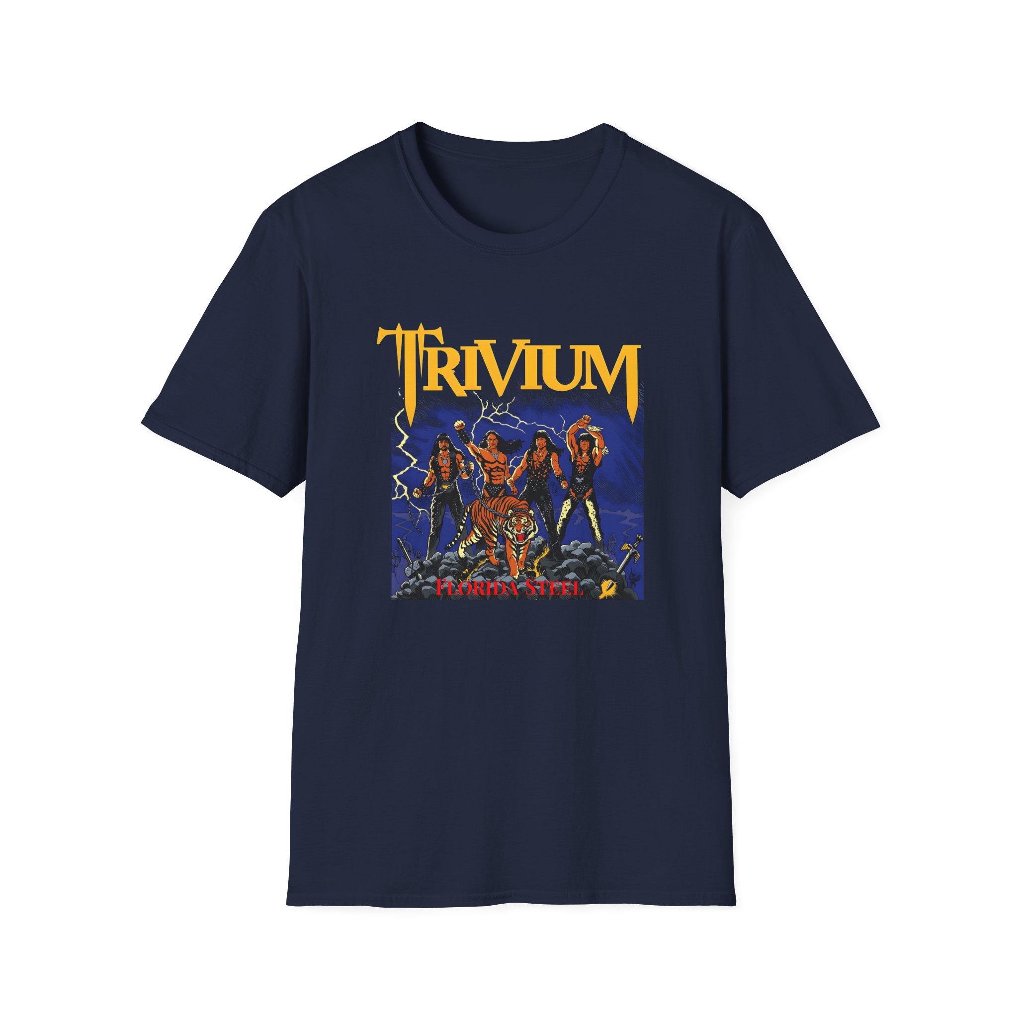 Trivium Kings Of Streaming Unisex Softstyle T-Shirt