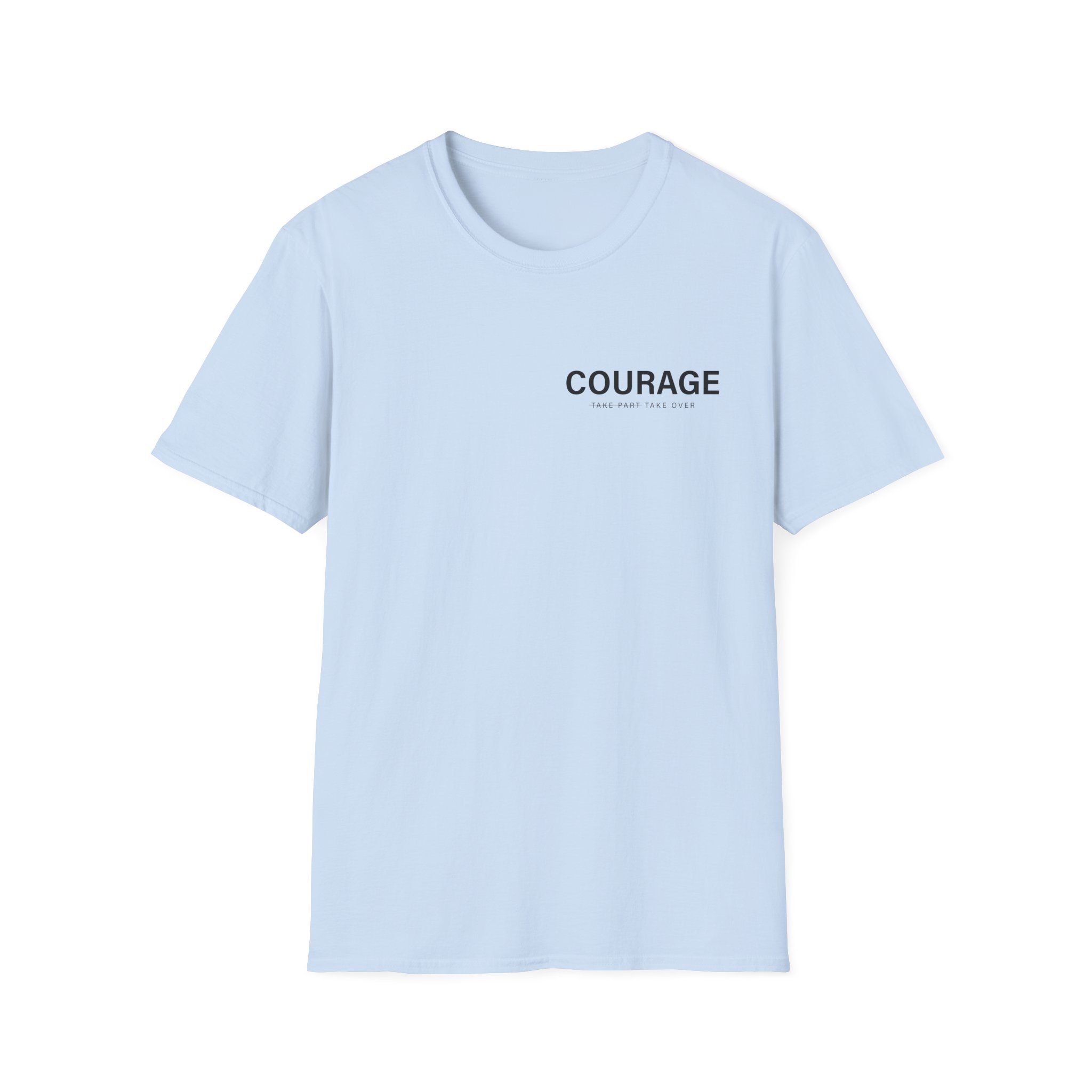 Couragejd Take Over Unisex Softstyle T-Shirt