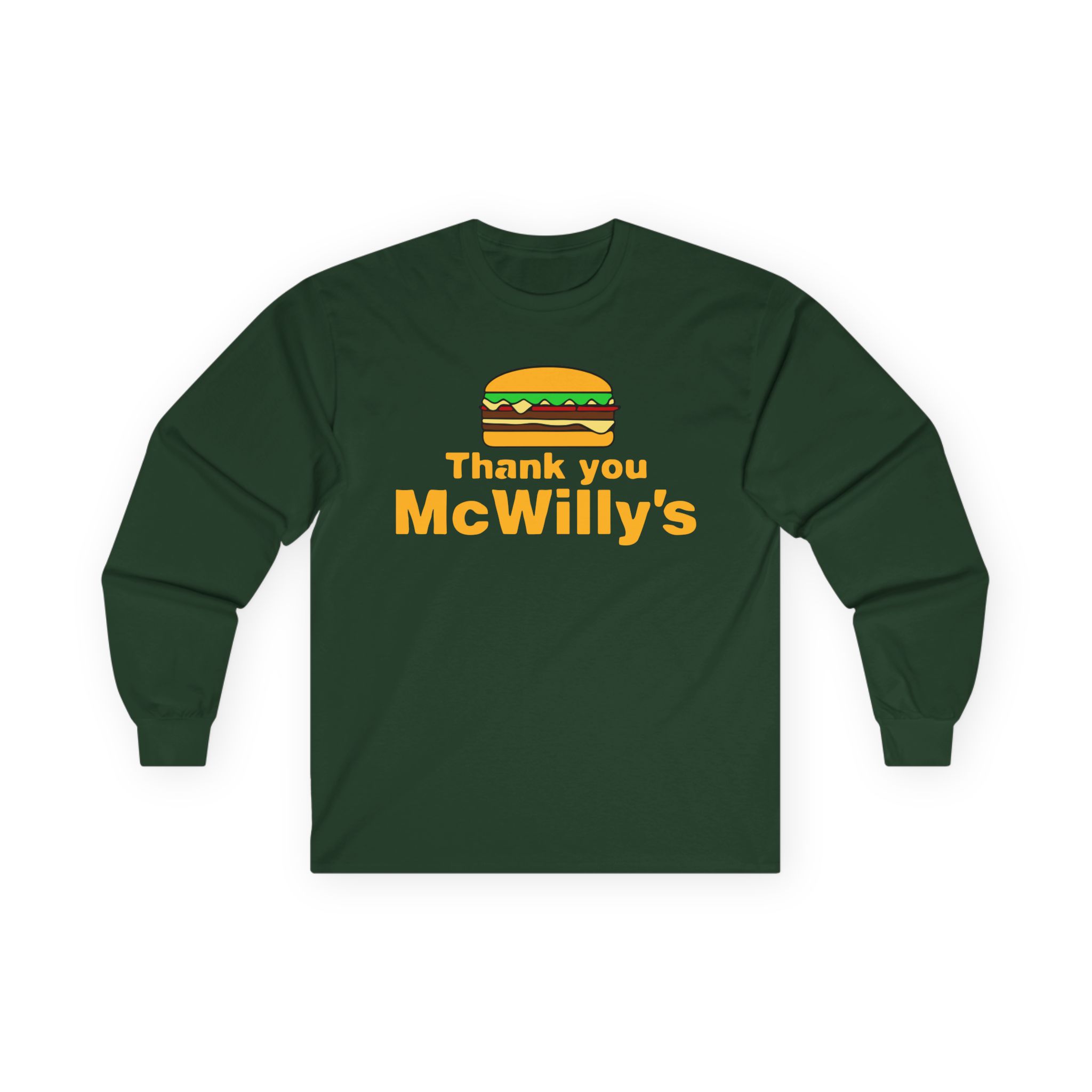 Softwilly Thank You Mcwilly's Unisex Ultra Cotton Long Sleeve Tee