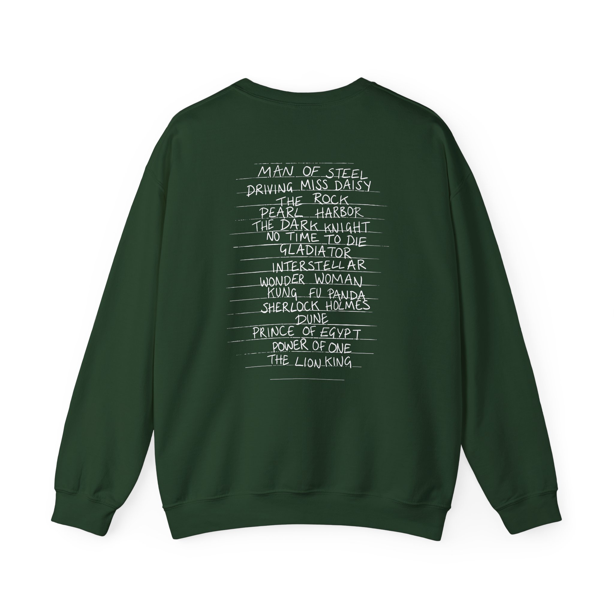 Hans Zimmer Titles Unisex Heavy Blendâ„¢ Crewneck Sweatshirt
