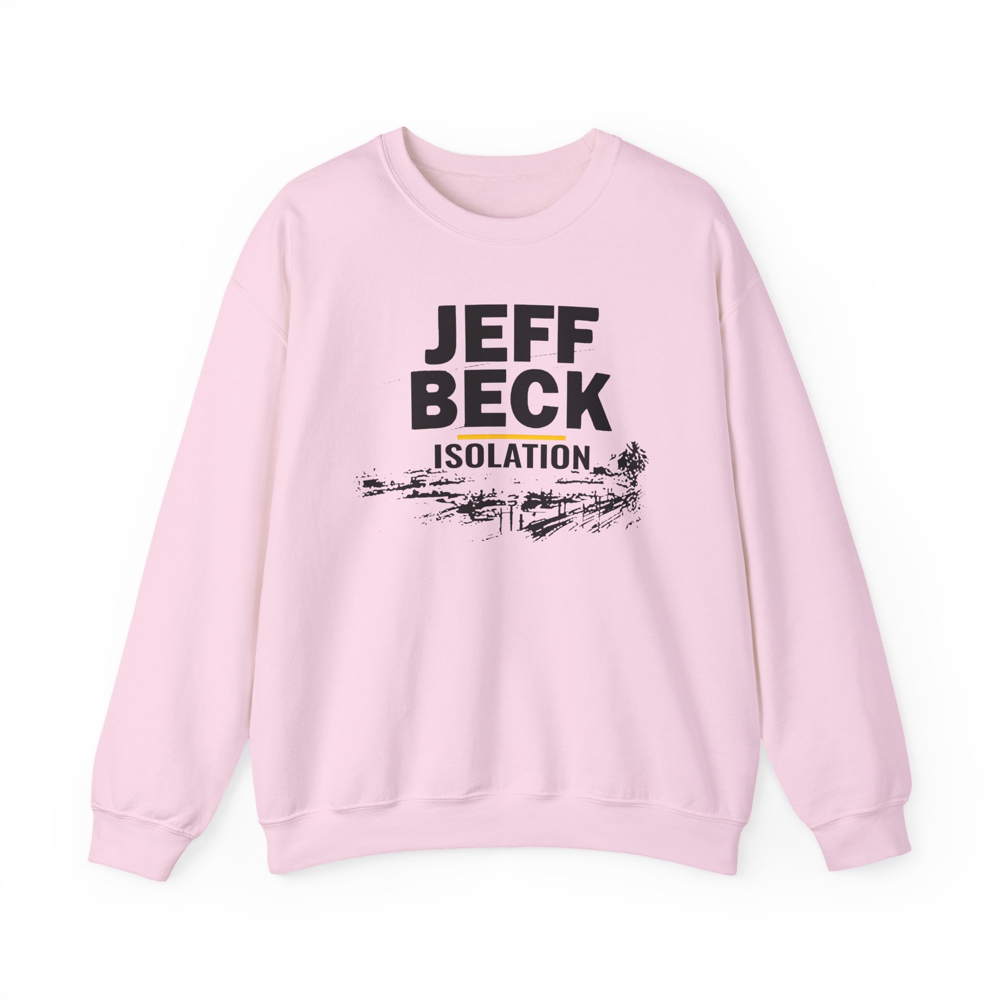 Jeff Beck Isolation Unisex Heavy Blendâ„¢ Crewneck Sweatshirt