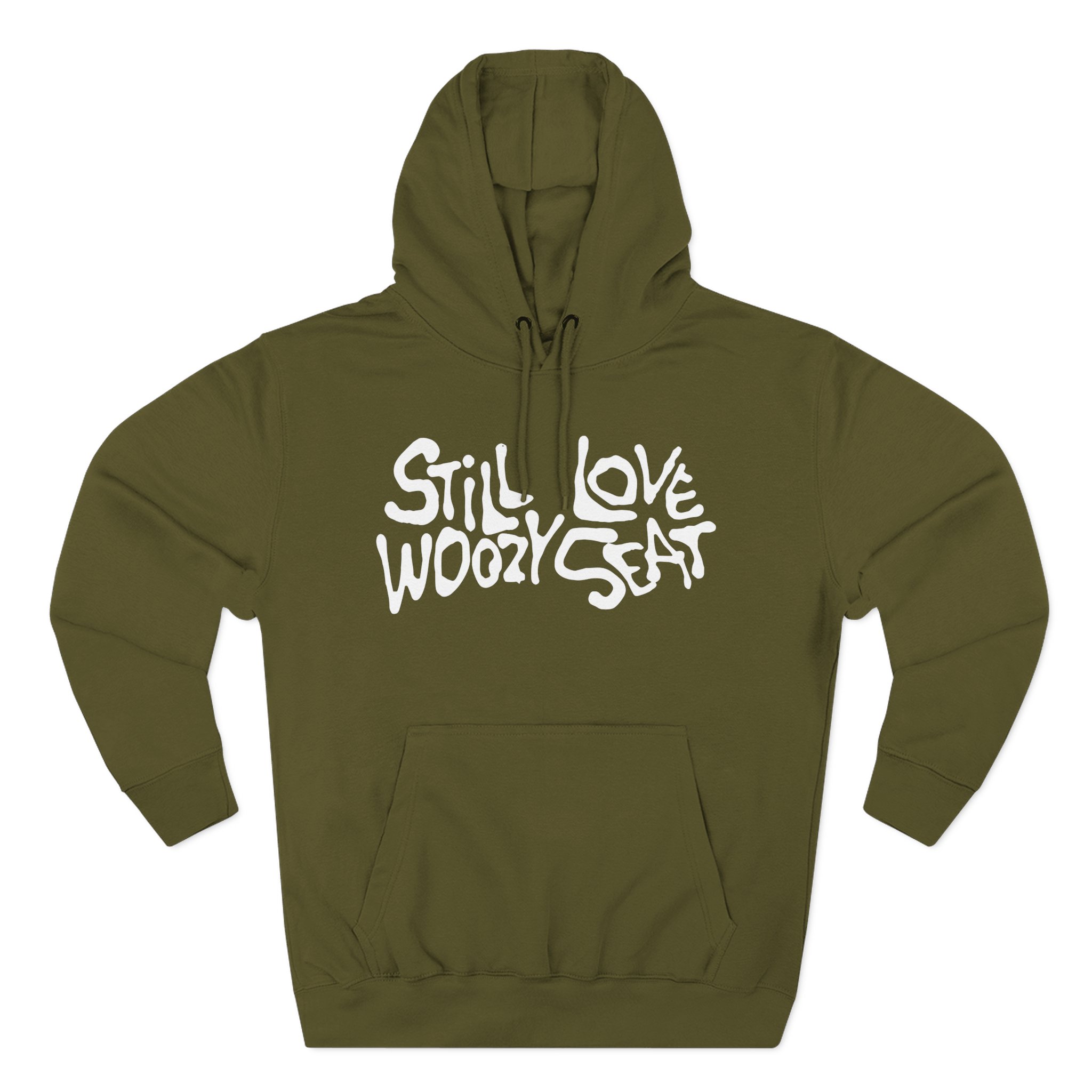 Still Woozy Three-Panel Fleece Hoodie