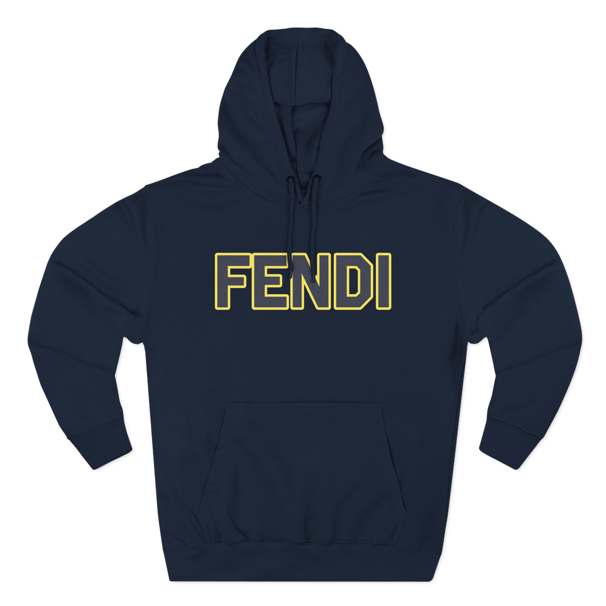 Mula B Fendi Three-Panel Fleece Hoodie