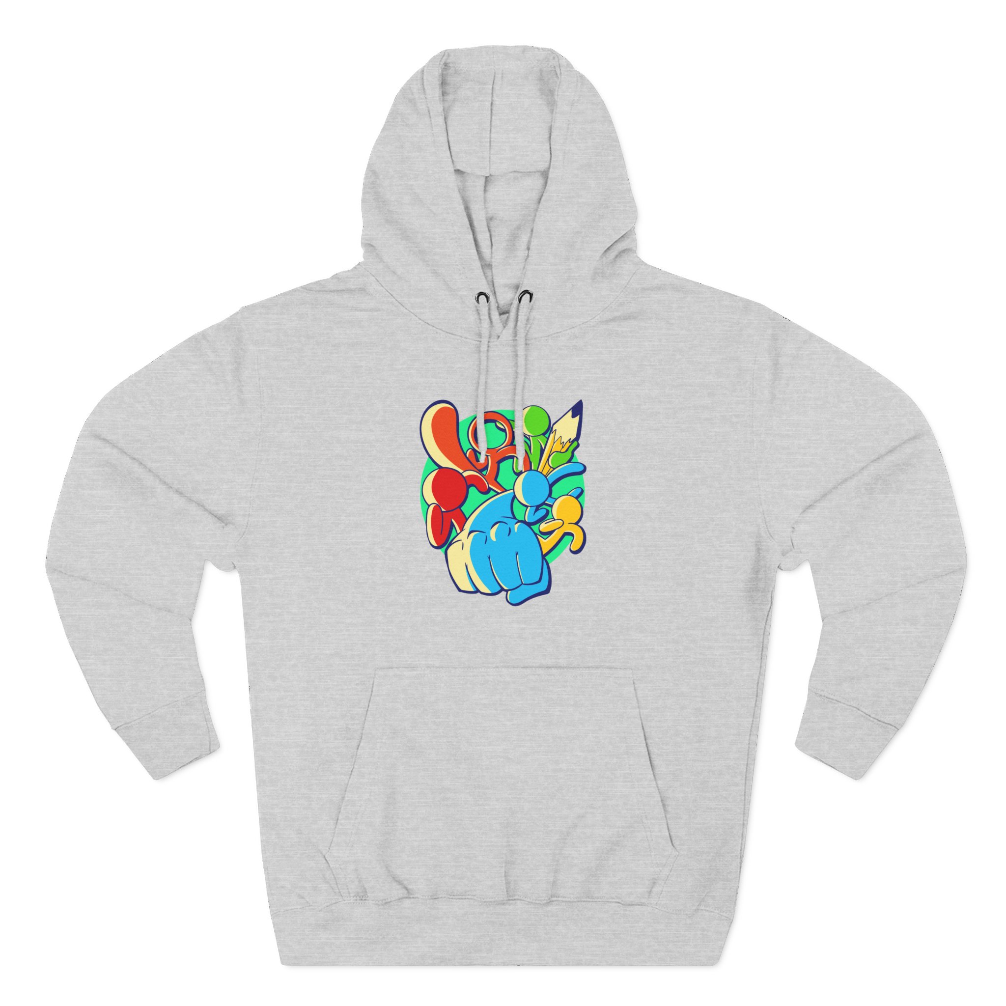 Alan Becker Assemble Three-Panel Fleece Hoodie