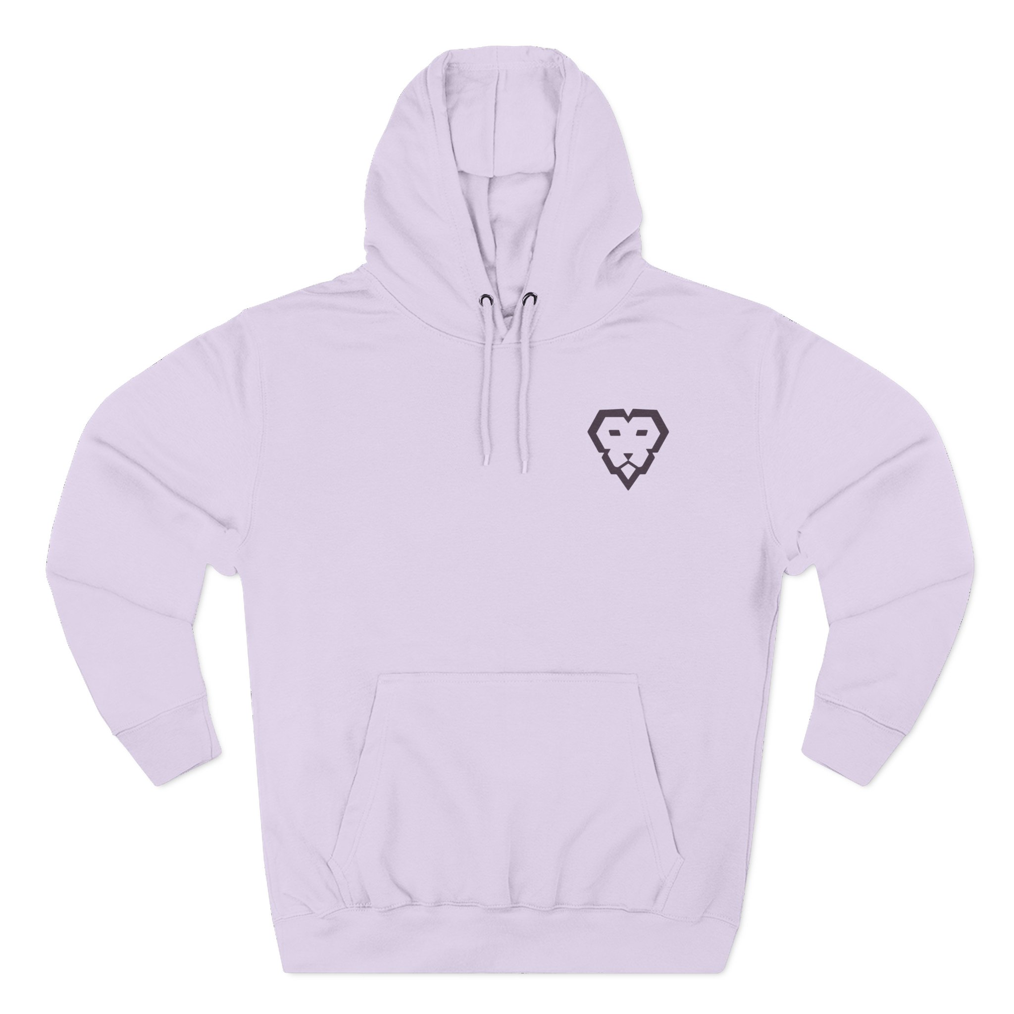 Couragejd Three-Panel Fleece Hoodie