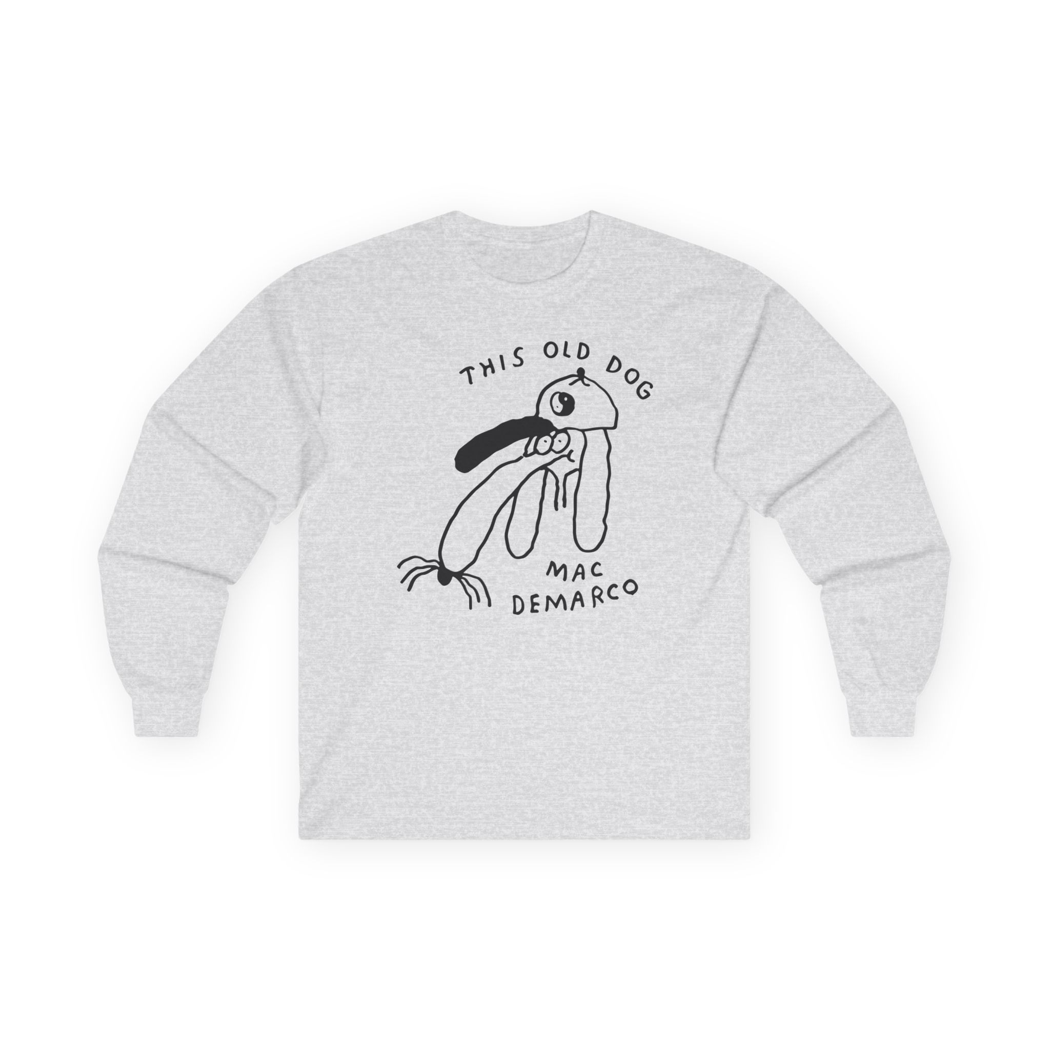 Mac Demarco Dog Doodle Unisex Ultra Cotton Long Sleeve Tee