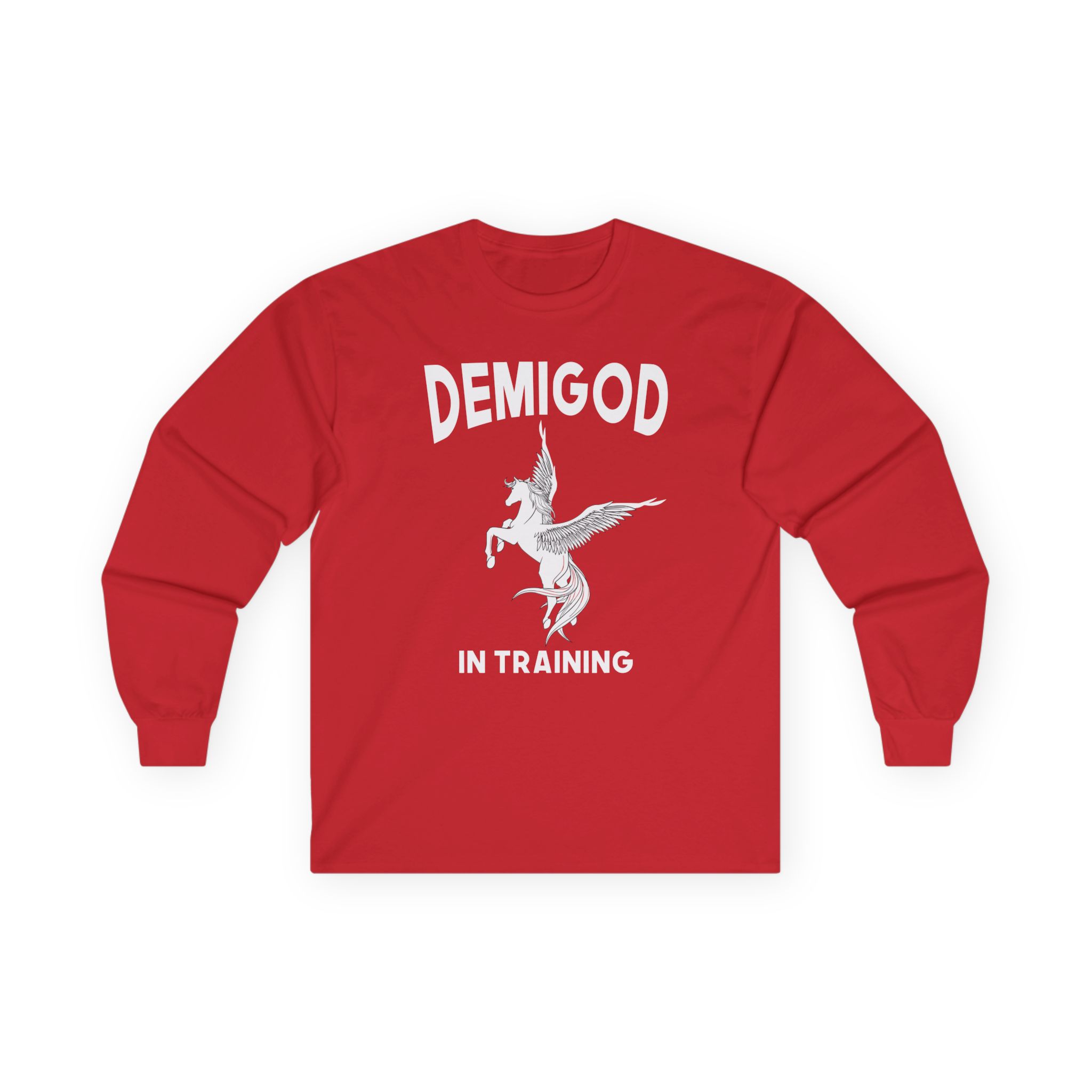 Percy Jackson Demigod in Training Unisex Ultra Cotton Long Sleeve Tee