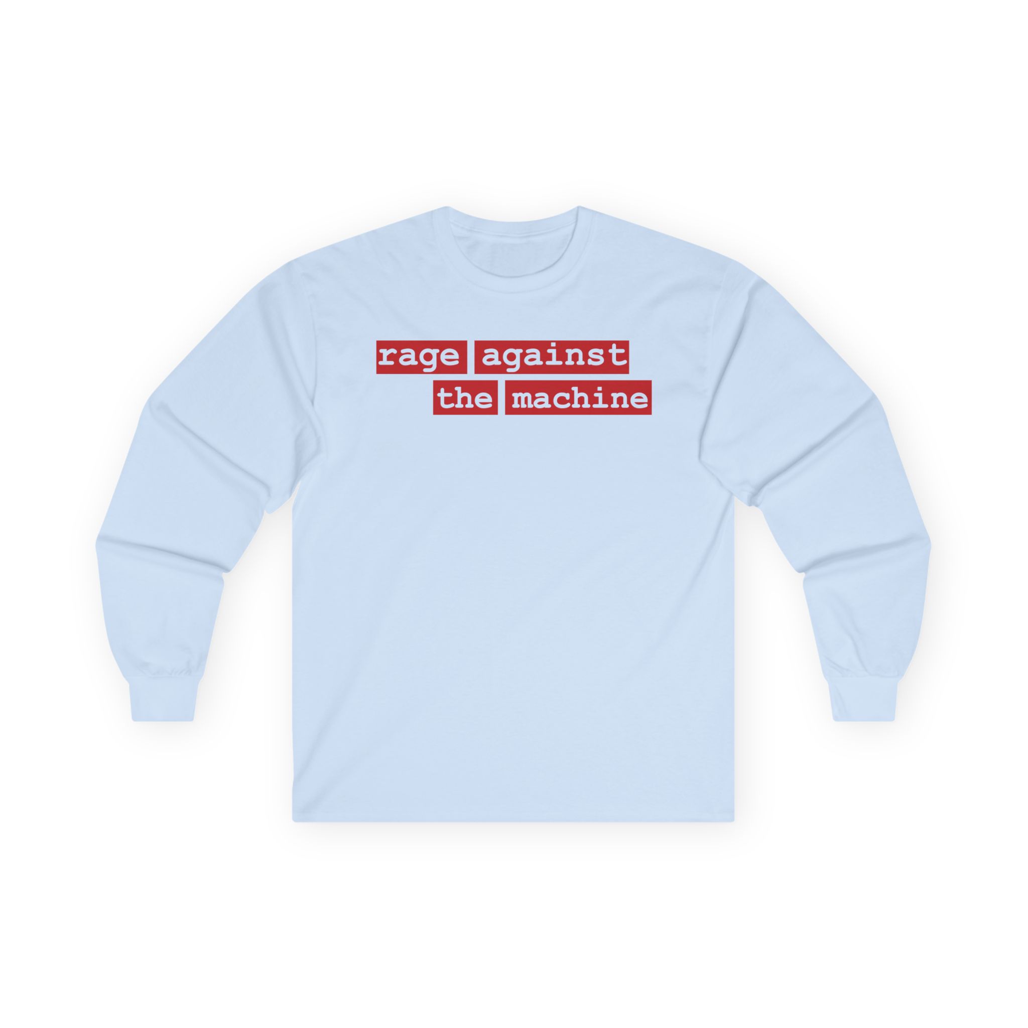 Rage Against the Machine Rage Stencil Type Unisex Ultra Cotton Long Sleeve Tee