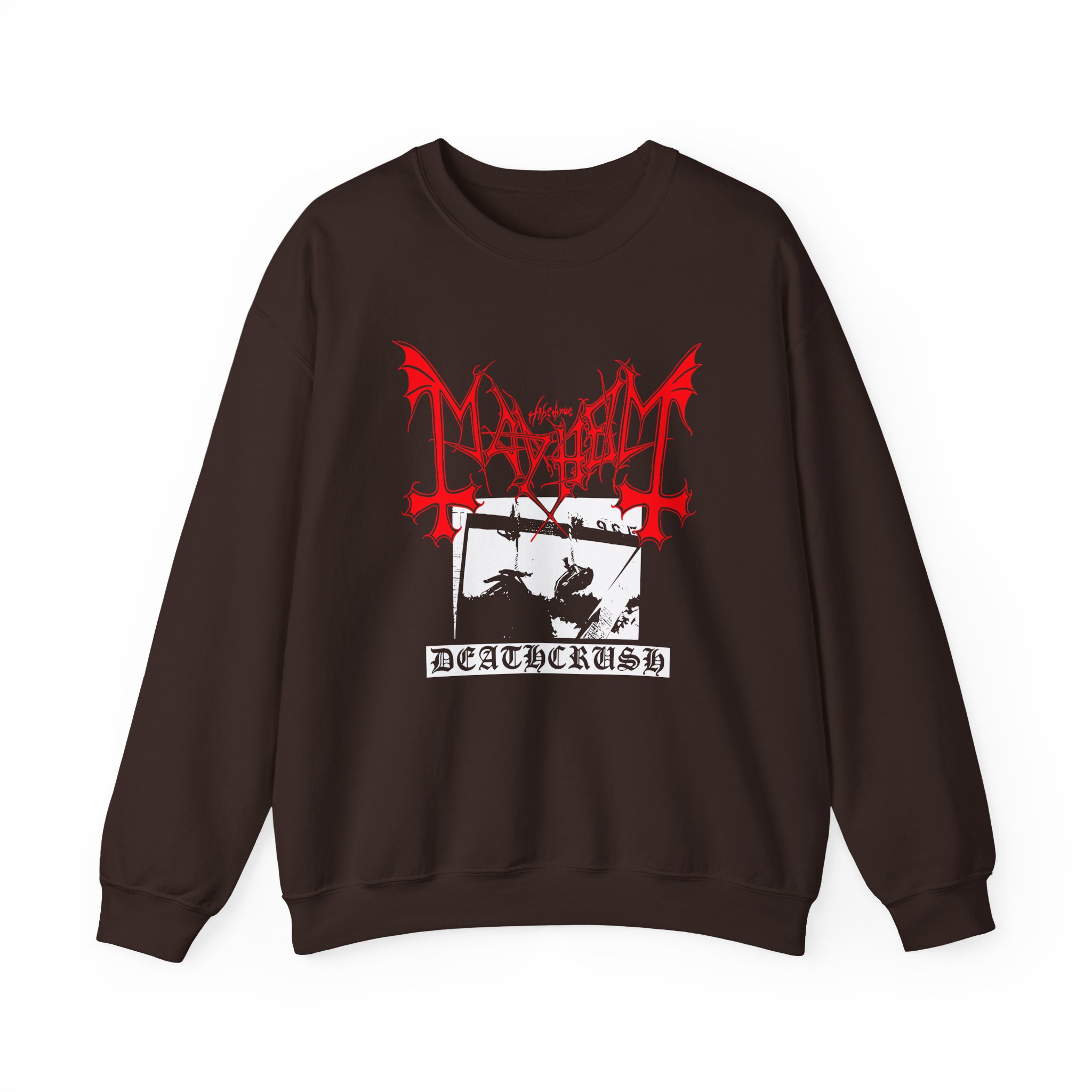 Mayhem Deathcrush Unisex Heavy Blendâ„¢ Crewneck Sweatshirt