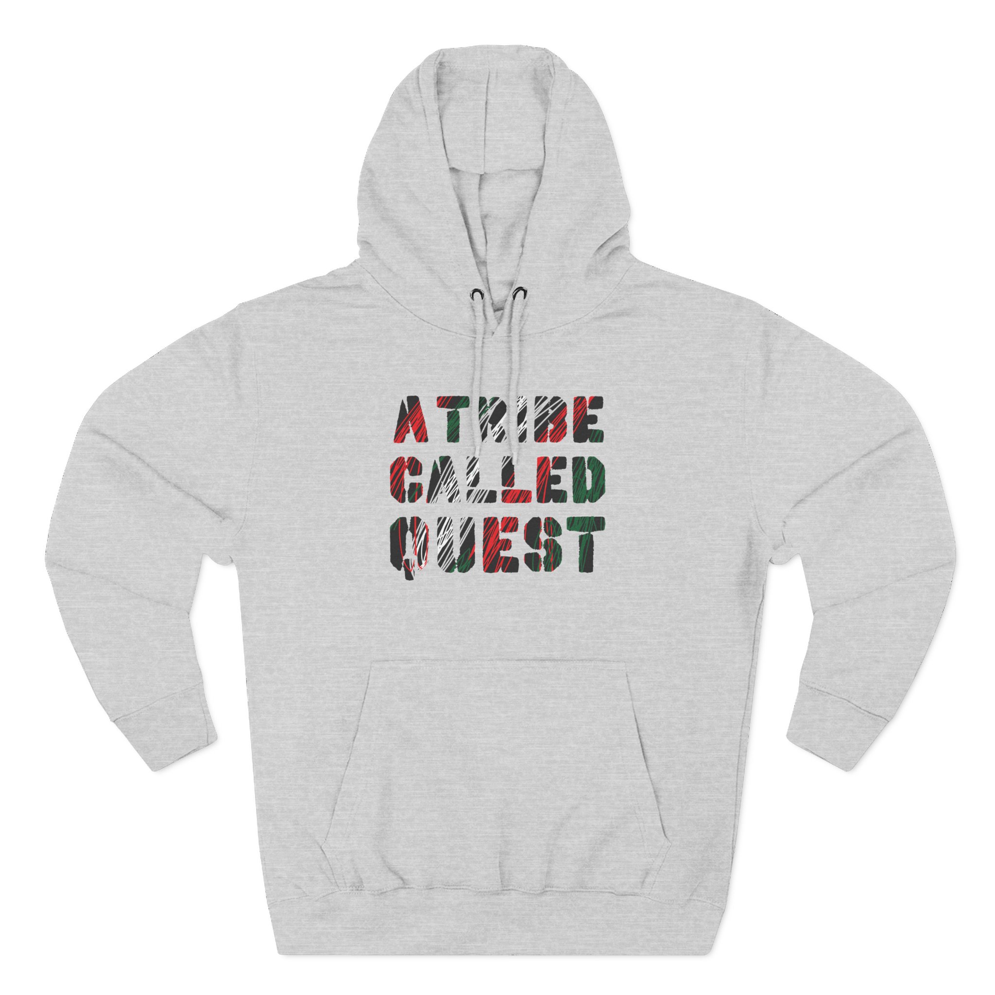A Tribe Called Quest Scribble Type Three-Panel Fleece Hoodie