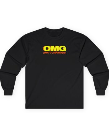 AM OMG Unisex Ultra Cotton Long Sleeve Tee