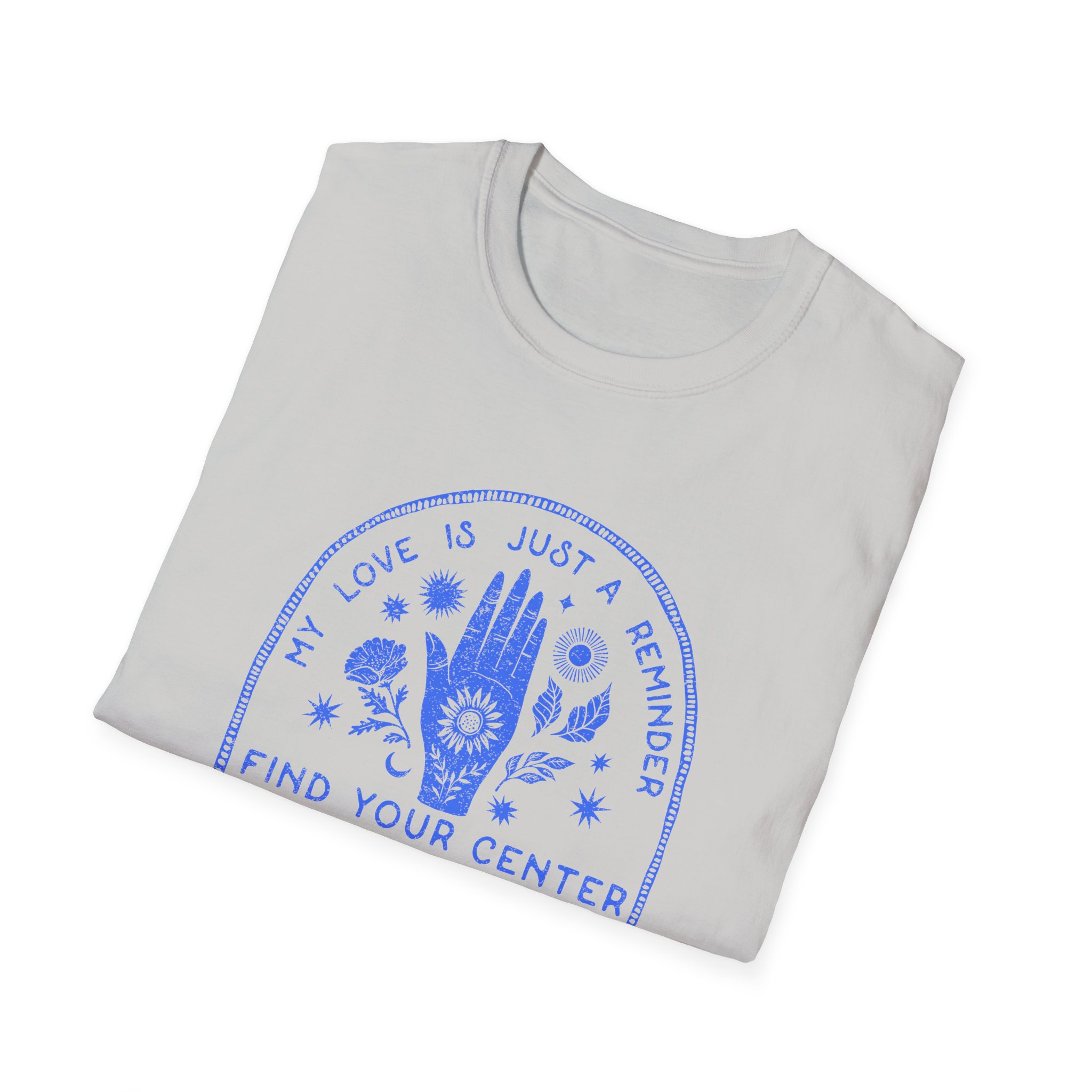 Trevor Hall Find Your Center Unisex Softstyle T-Shirt