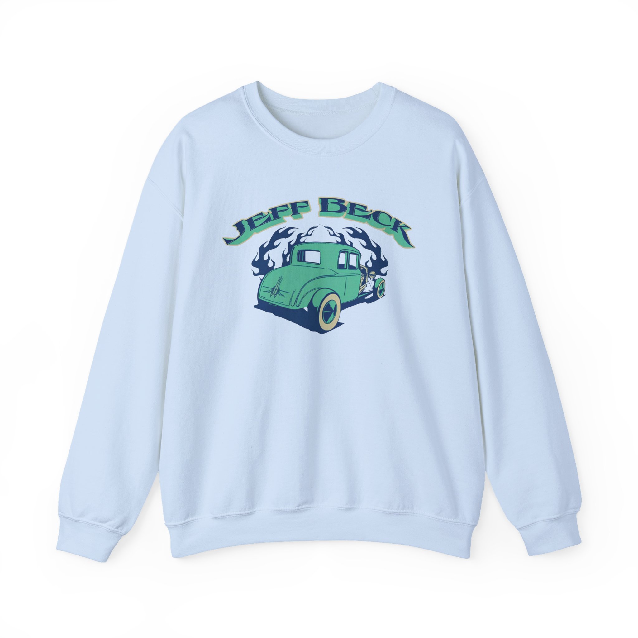 Jeff Beck Hot Rod Unisex Heavy Blendâ„¢ Crewneck Sweatshirt