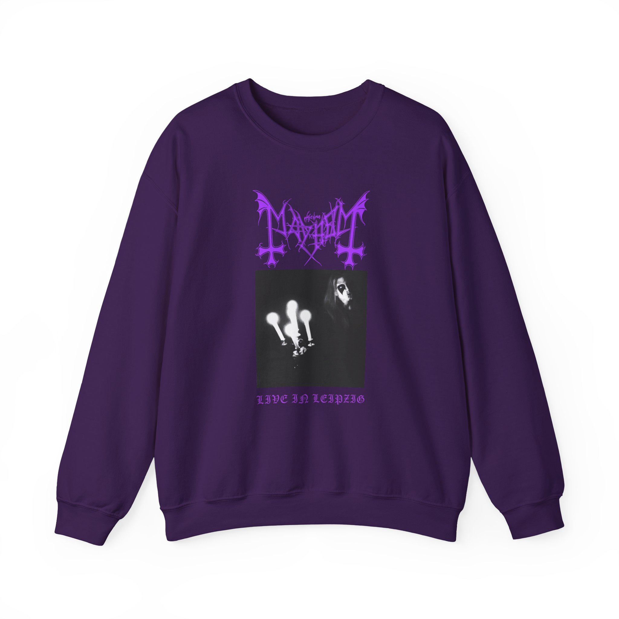 Mayhem Live In Leipzig Unisex Heavy Blendâ„¢ Crewneck Sweatshirt