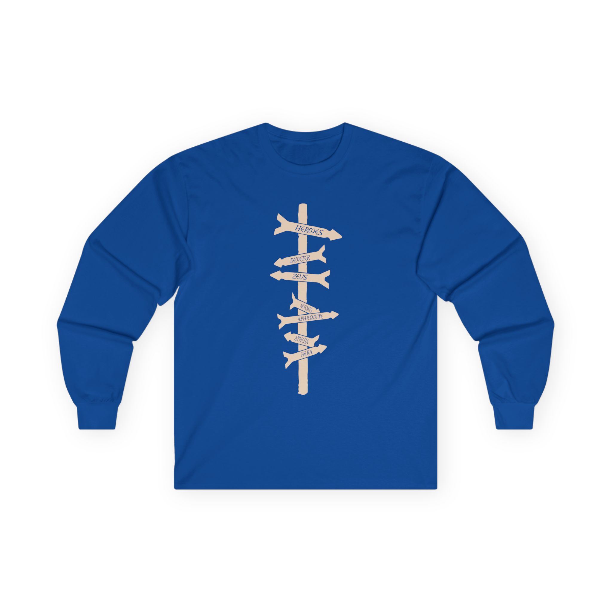 Percy Jackson and the Olympians Camp Signs Unisex Ultra Cotton Long Sleeve Tee