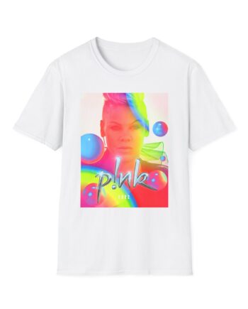 P!nk Summer 2022 Rainbow Unisex Softstyle T-Shirt