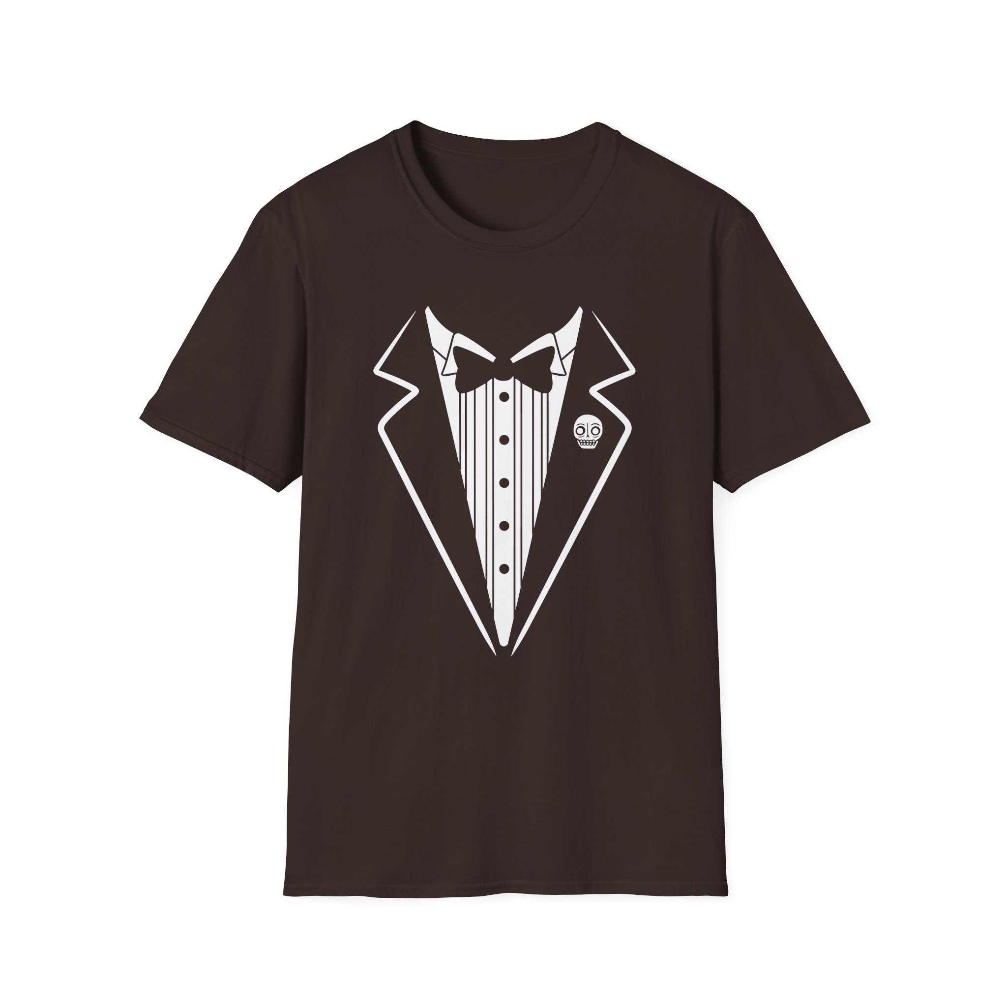 Senses Fail Martini Kiss Tux Unisex Softstyle T-Shirt