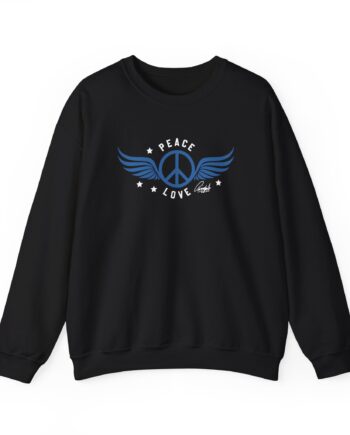 Ringo Starr Peace Love Unisex Heavy Blend™ Crewneck Sweatshirt
