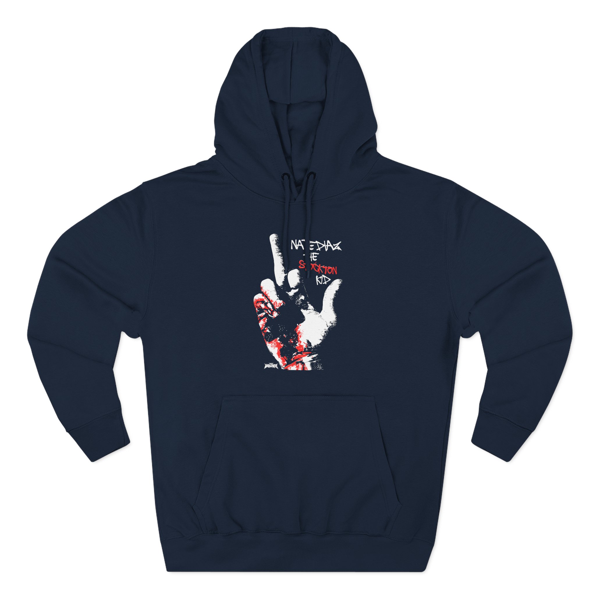 Nate Diaz The Stockton Kid Three-Panel Fleece Hoodie