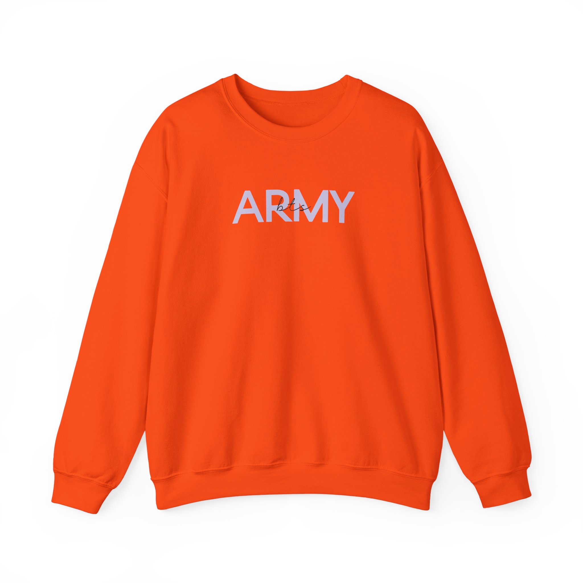 Hybe Bts army Unisex Heavy Blendâ„¢ Crewneck Sweatshirt