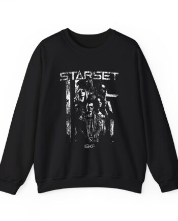 Starset Band Flag Unisex Heavy Blend™ Crewneck Sweatshirt