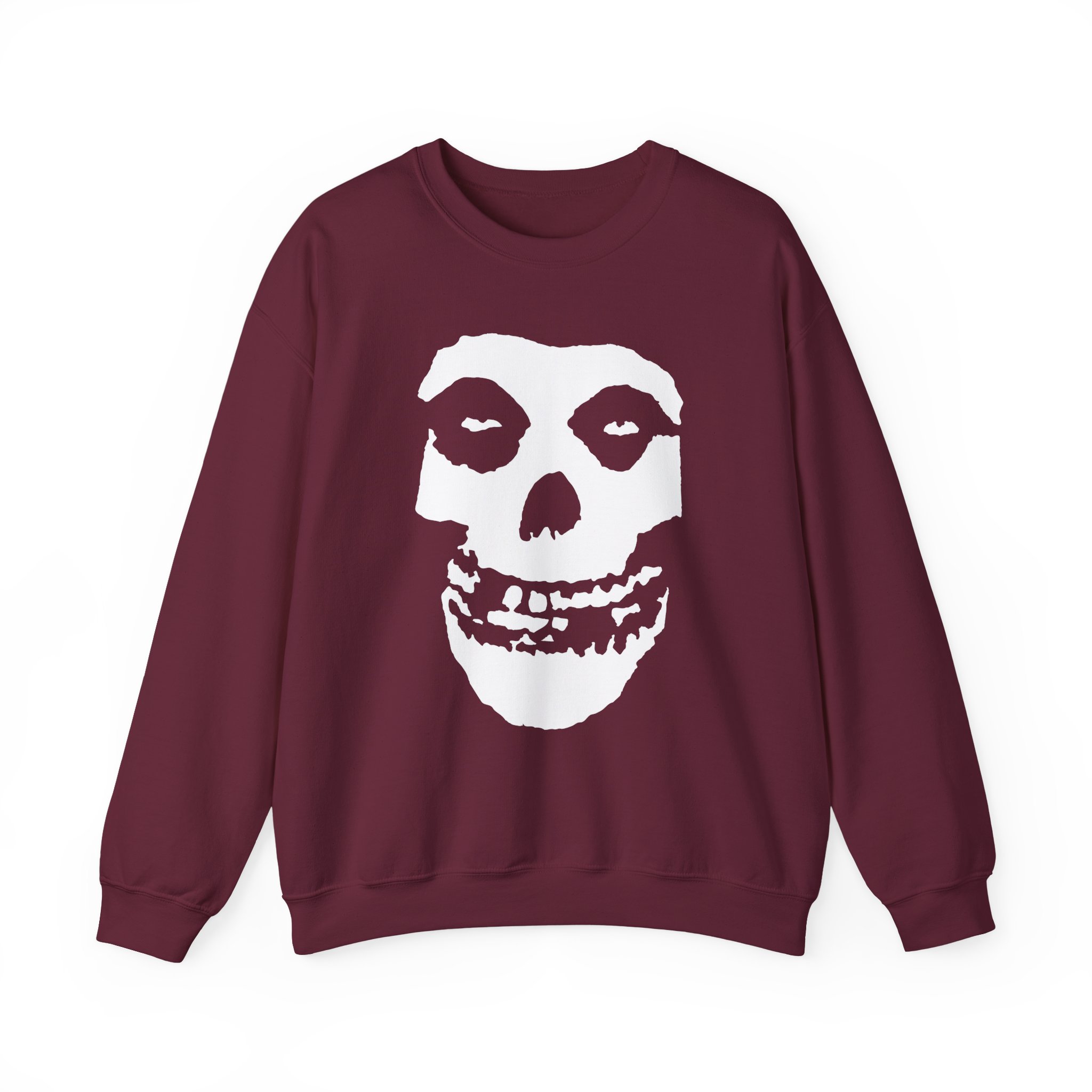 Misfits Classic Fiend Skull Unisex Heavy Blendâ„¢ Crewneck Sweatshirt