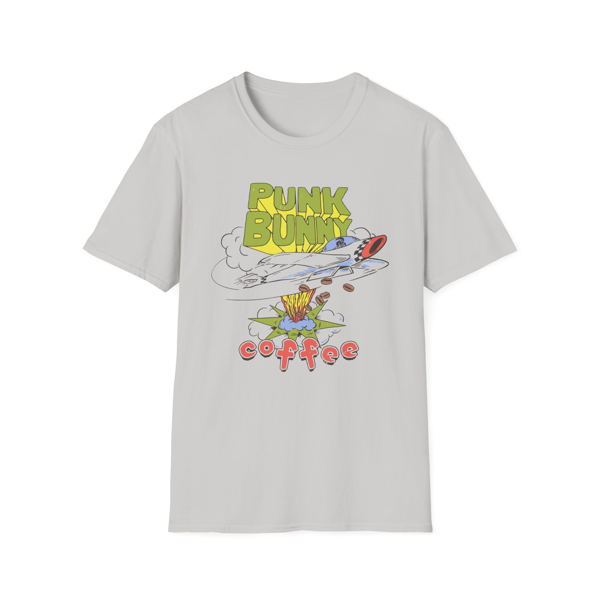 Green Day Punk Bunny Dookie Unisex Softstyle T-Shirt