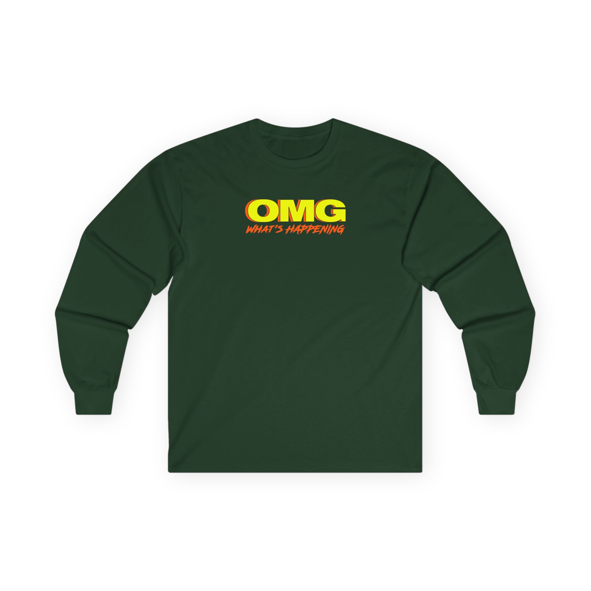 AM OMG Unisex Ultra Cotton Long Sleeve Tee