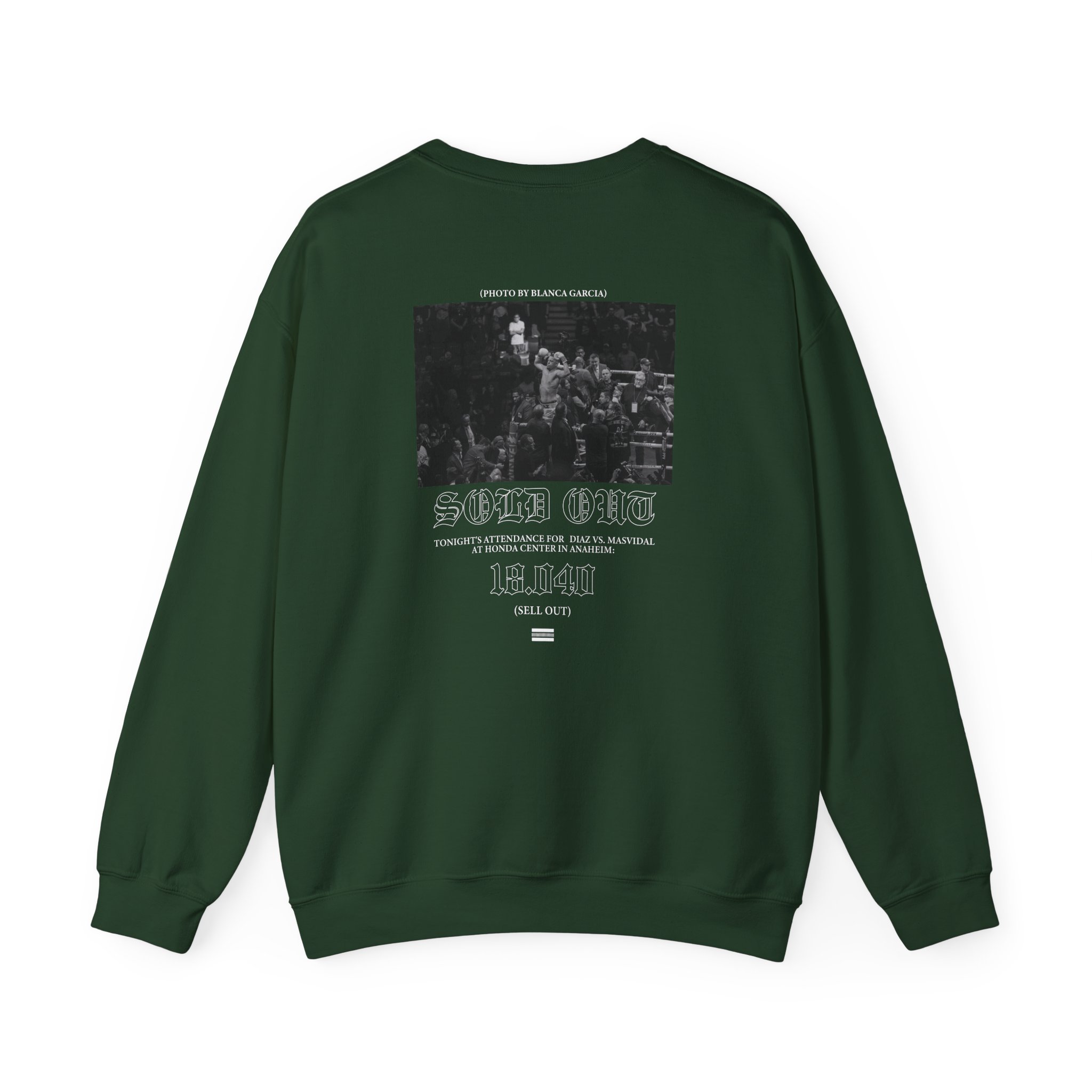 Nate Diaz Commemorative Unisex Heavy Blendâ„¢ Crewneck Sweatshirt