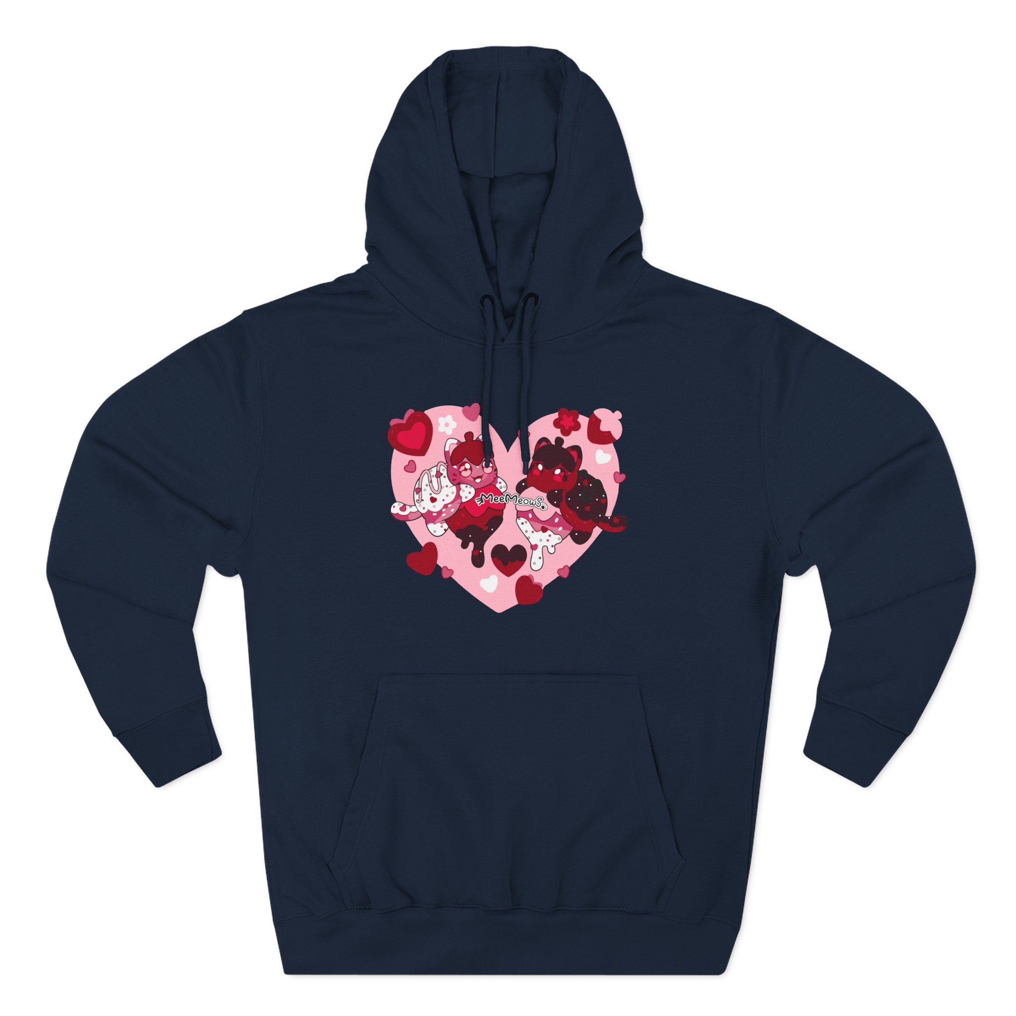 Aphmau Valentine's Day Three-Panel Fleece Hoodie