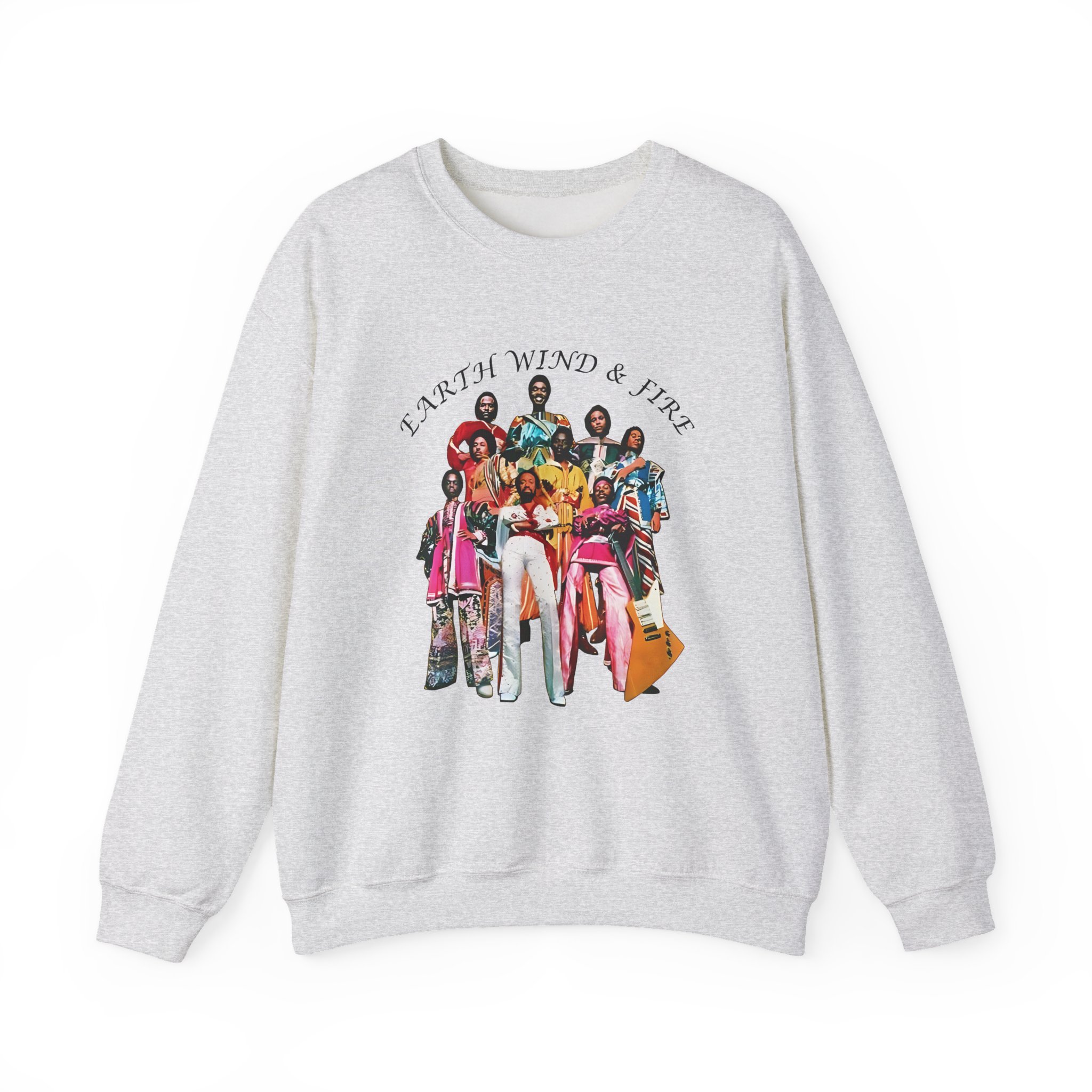 Earth Wind & Fire Unisex Heavy Blendâ„¢ Crewneck Sweatshirt