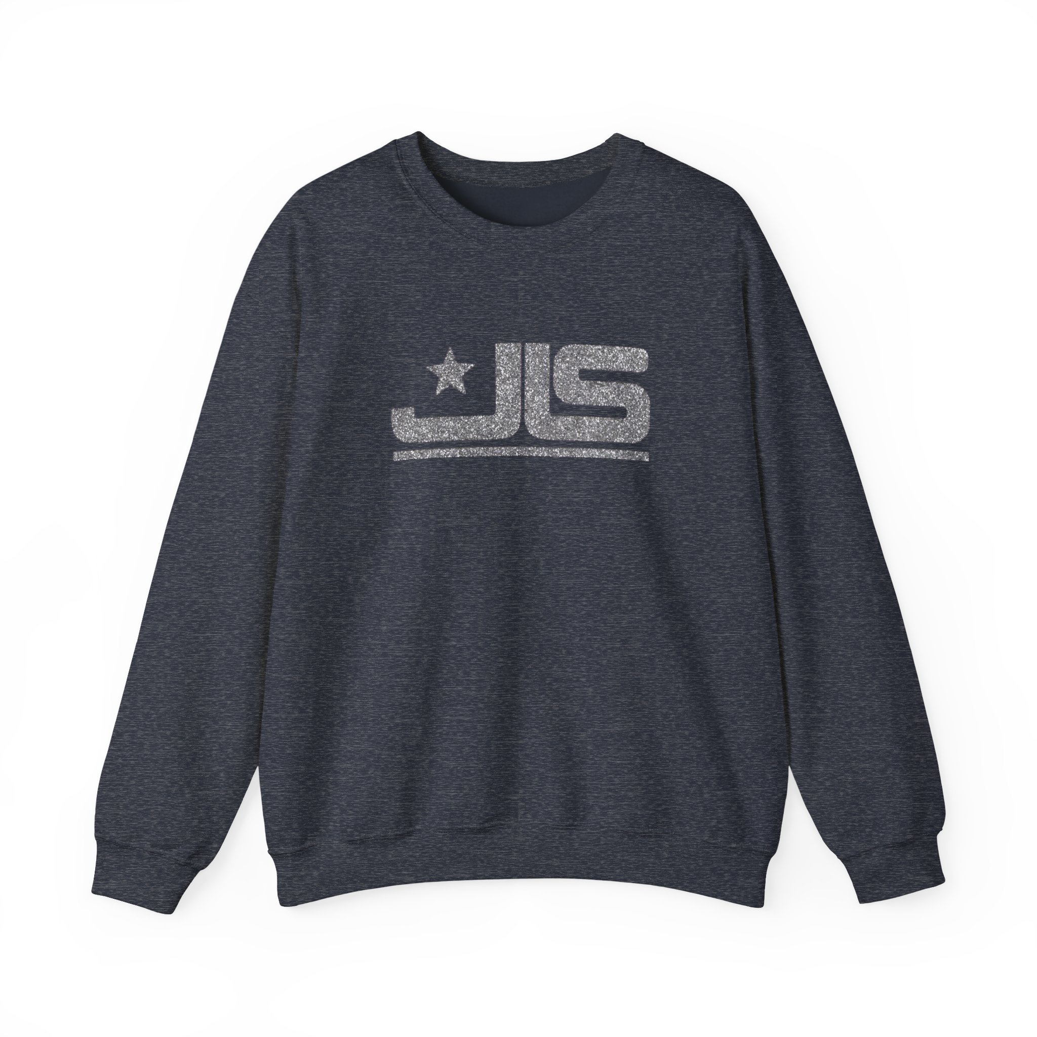 JLS, Everybody Say JLS Glitter Unisex Heavy Blendâ„¢ Crewneck Sweatshirt