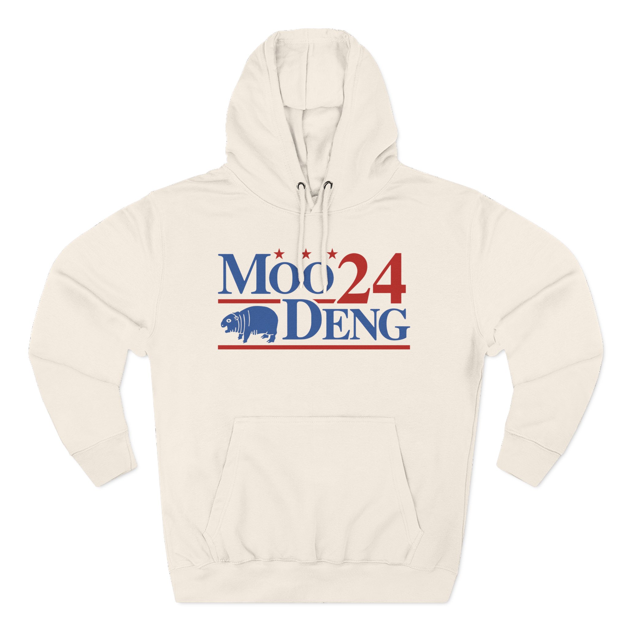 Mao Deng 24 Three-Panel Fleece Hoodie
