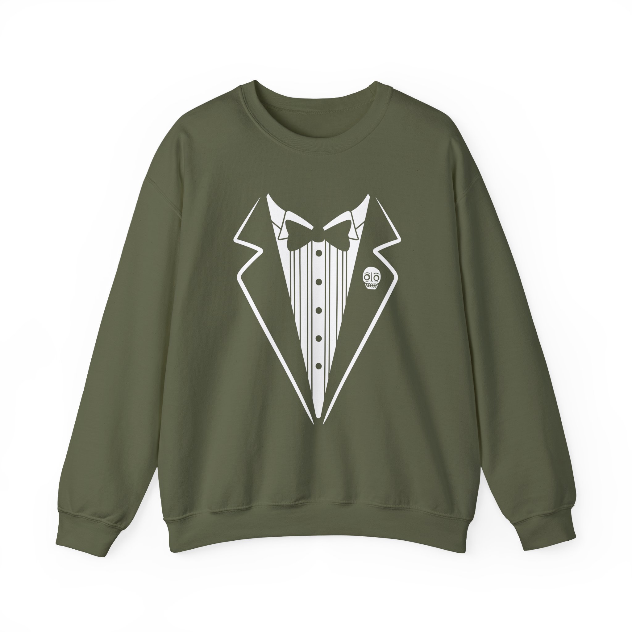 Senses Fail Martini Kiss Tux Unisex Heavy Blendâ„¢ Crewneck Sweatshirt