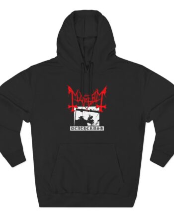 Mayhem Deathcrush Three-Panel Fleece Hoodie