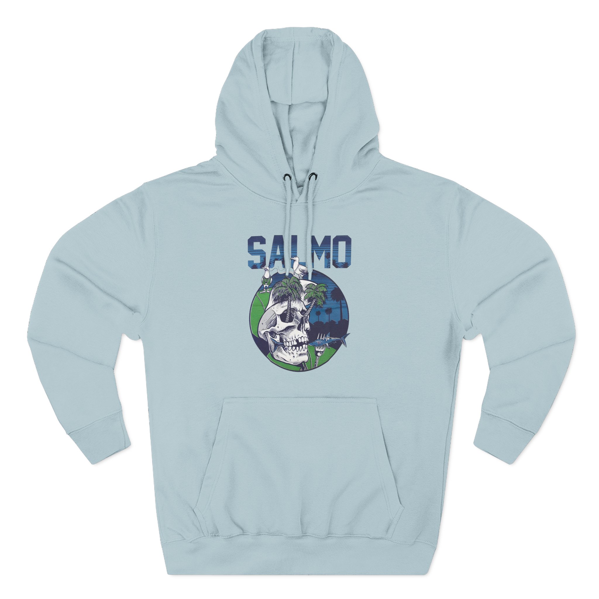 Salmo Shark Bait Three-Panel Fleece Hoodie