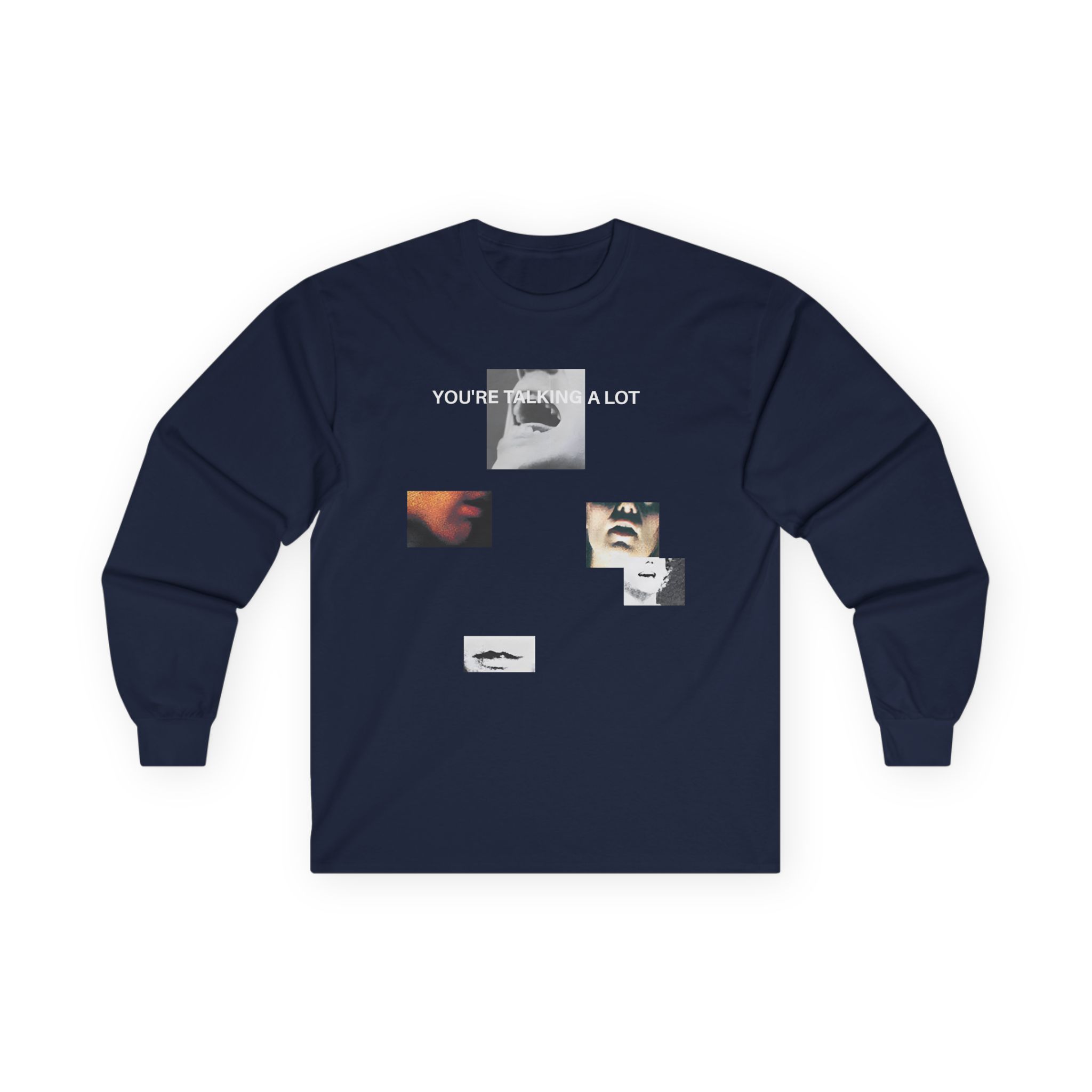 Talking Heads You're Talking a Lot Unisex Ultra Cotton Long Sleeve Tee