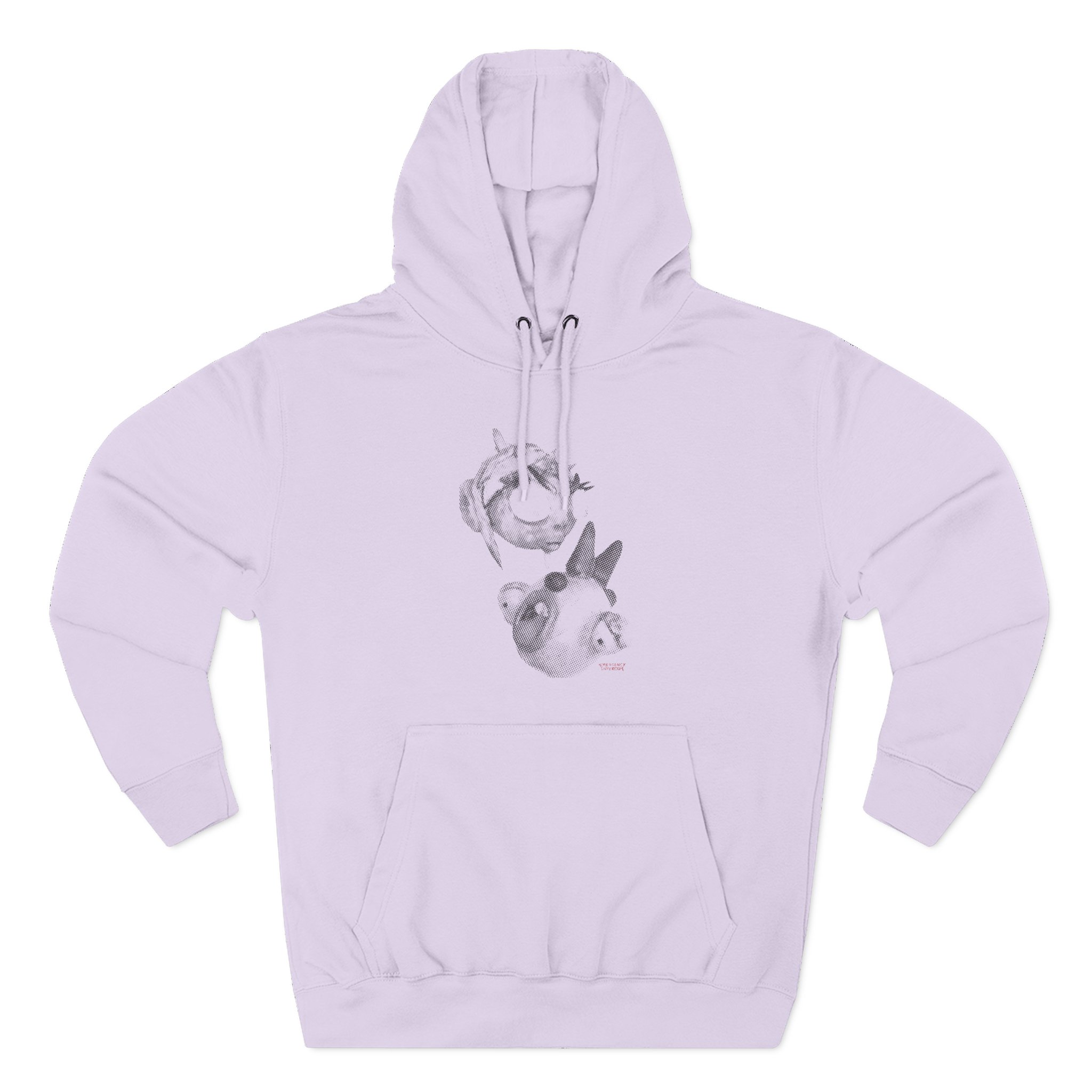 Emergency Intercom Three-Panel Fleece Hoodie