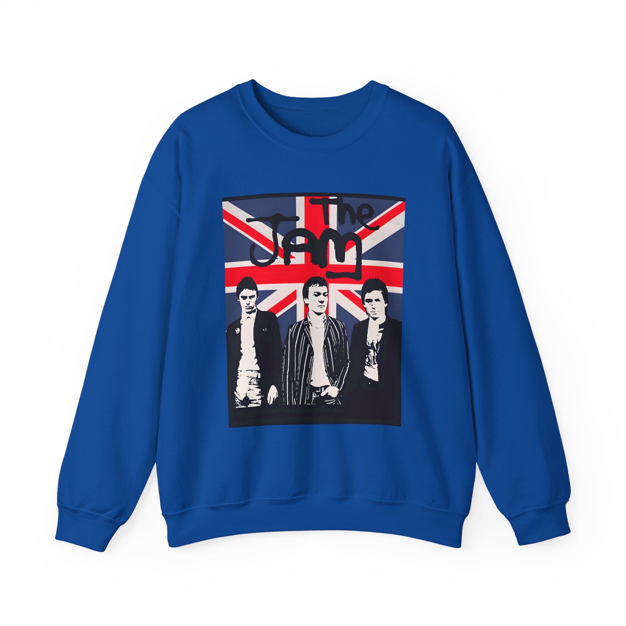 TJ British Flag Unisex Heavy Blendâ„¢ Crewneck Sweatshirt